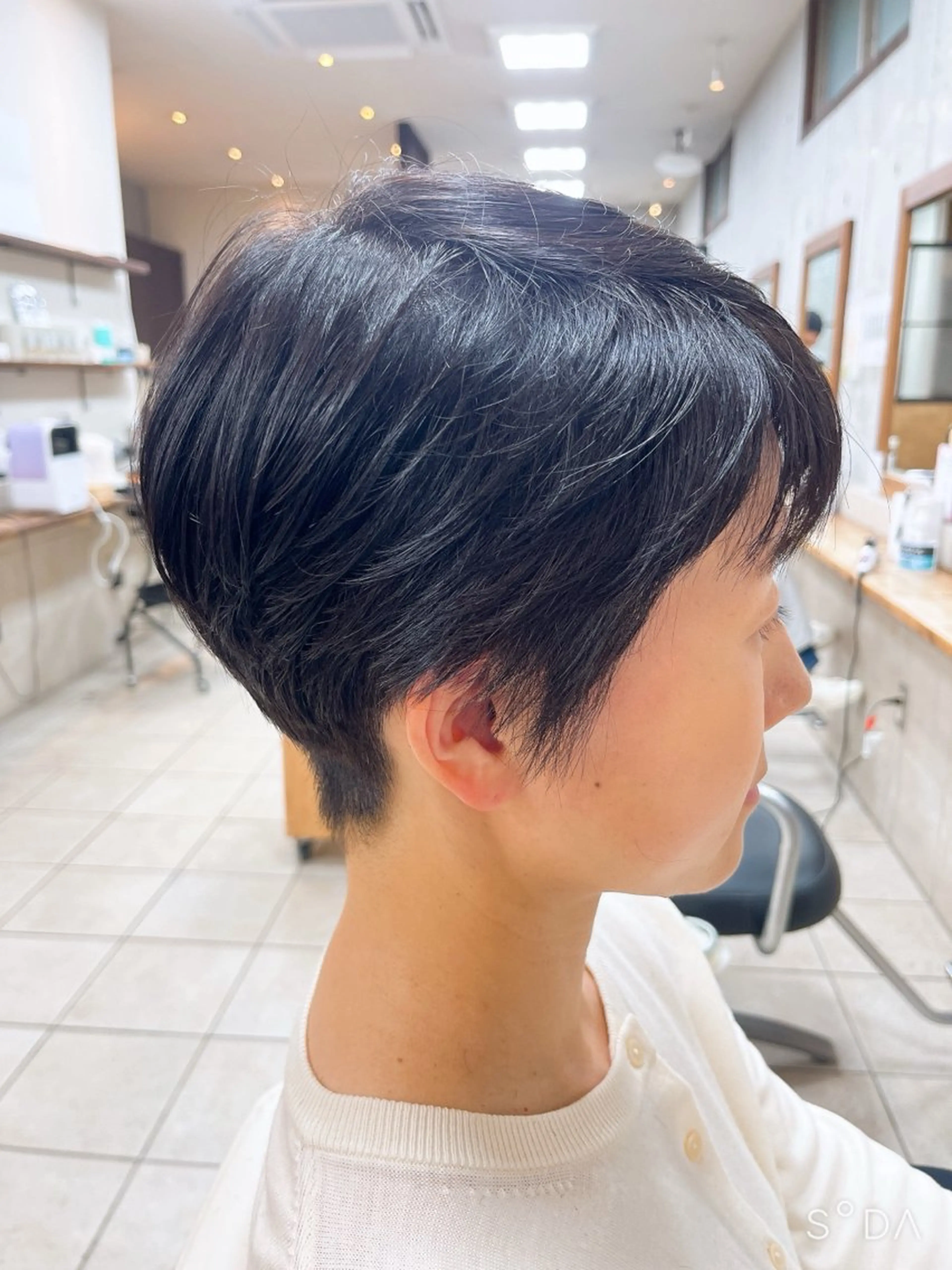 ショート ショートヘア カット vis-a-vis　板橋店所属・たなか なおのヘアスタイル