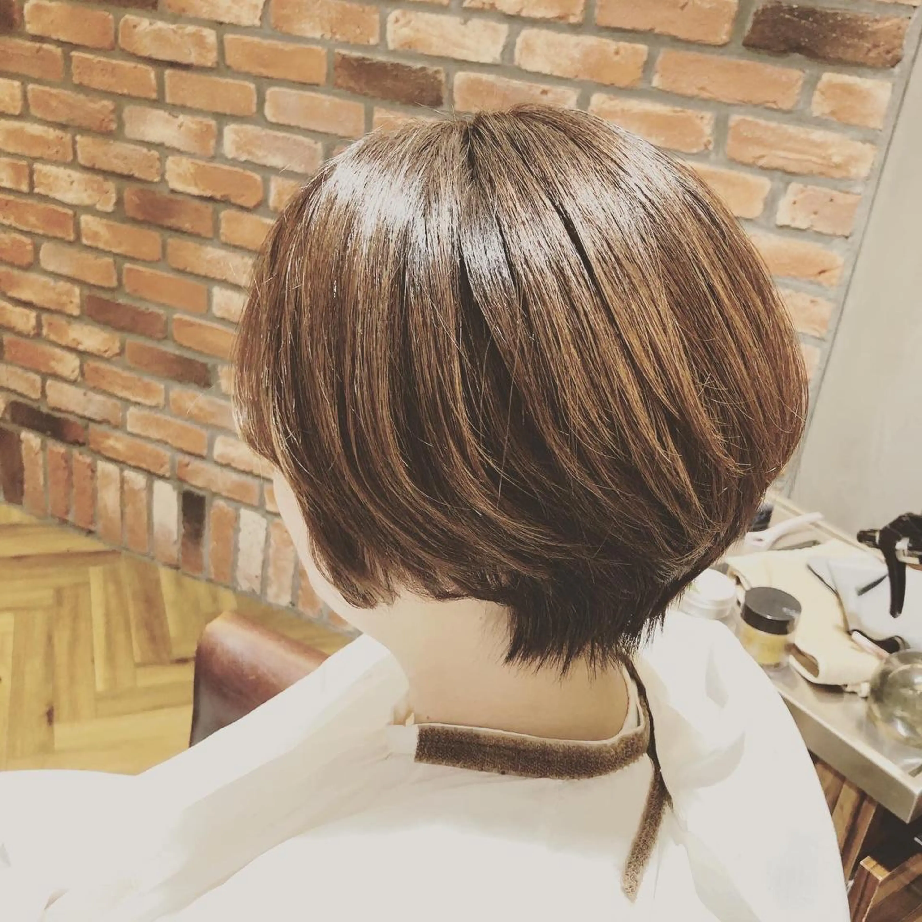 ショート ショートボブ ボブ ショートヘア FAHREN-PURE所属・小鹿理紗 和光市のヘアスタイル