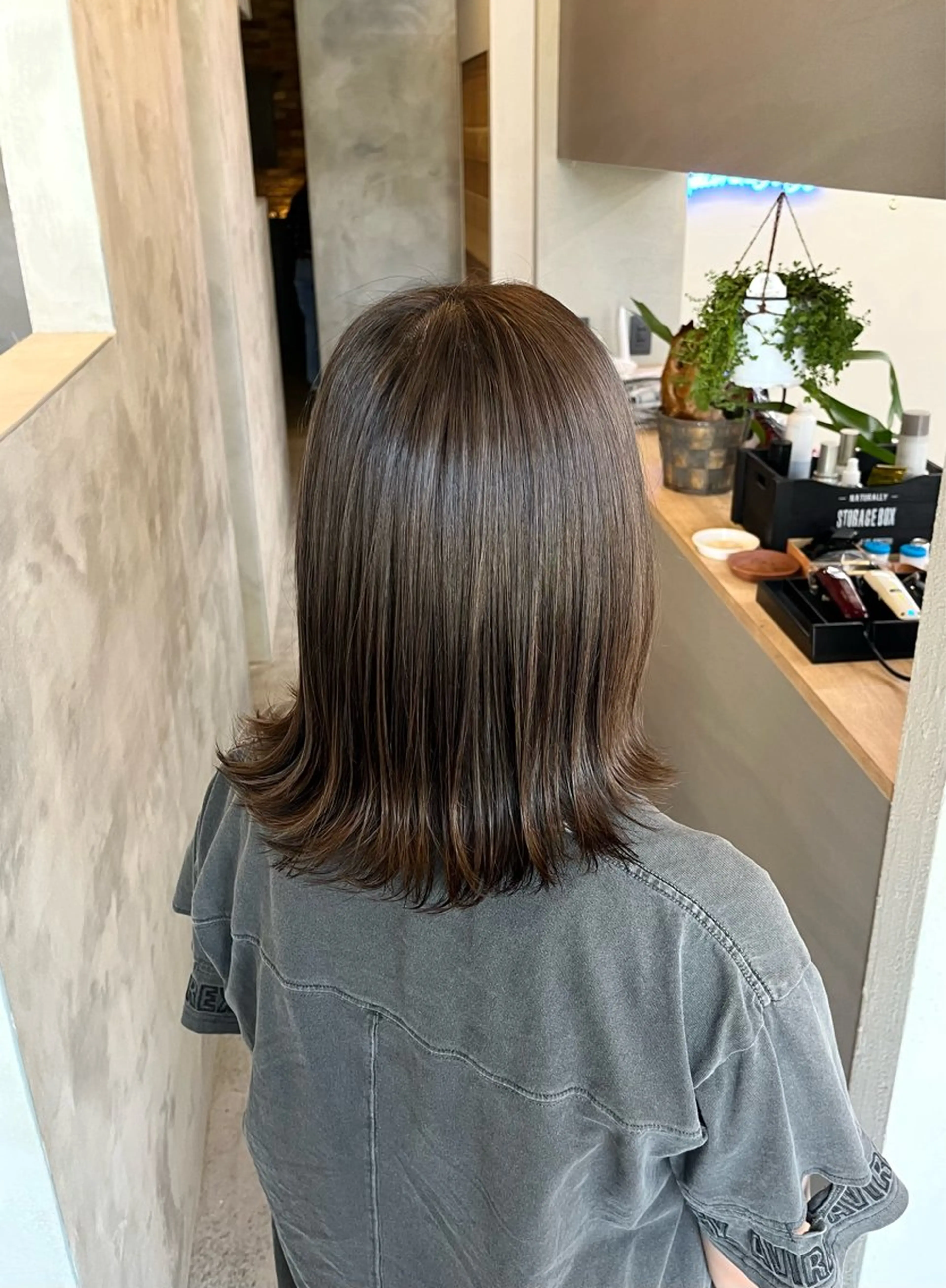 ミディアム カラー Salon de  COCO所属・Yuka /ツヤカラー✨のヘアスタイル