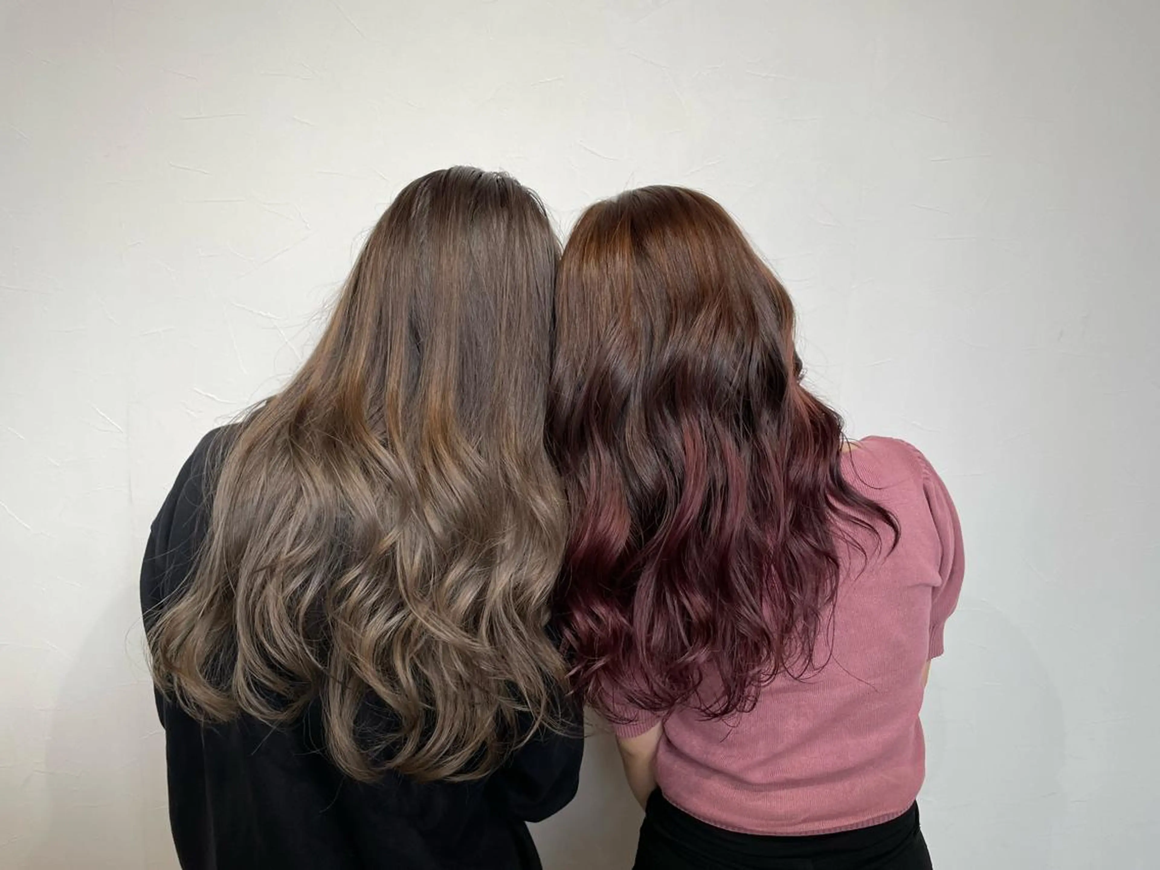 ロング カラー 💖大人韓国ヘア💖 韓国艶カラー【銀座】のヘアスタイル