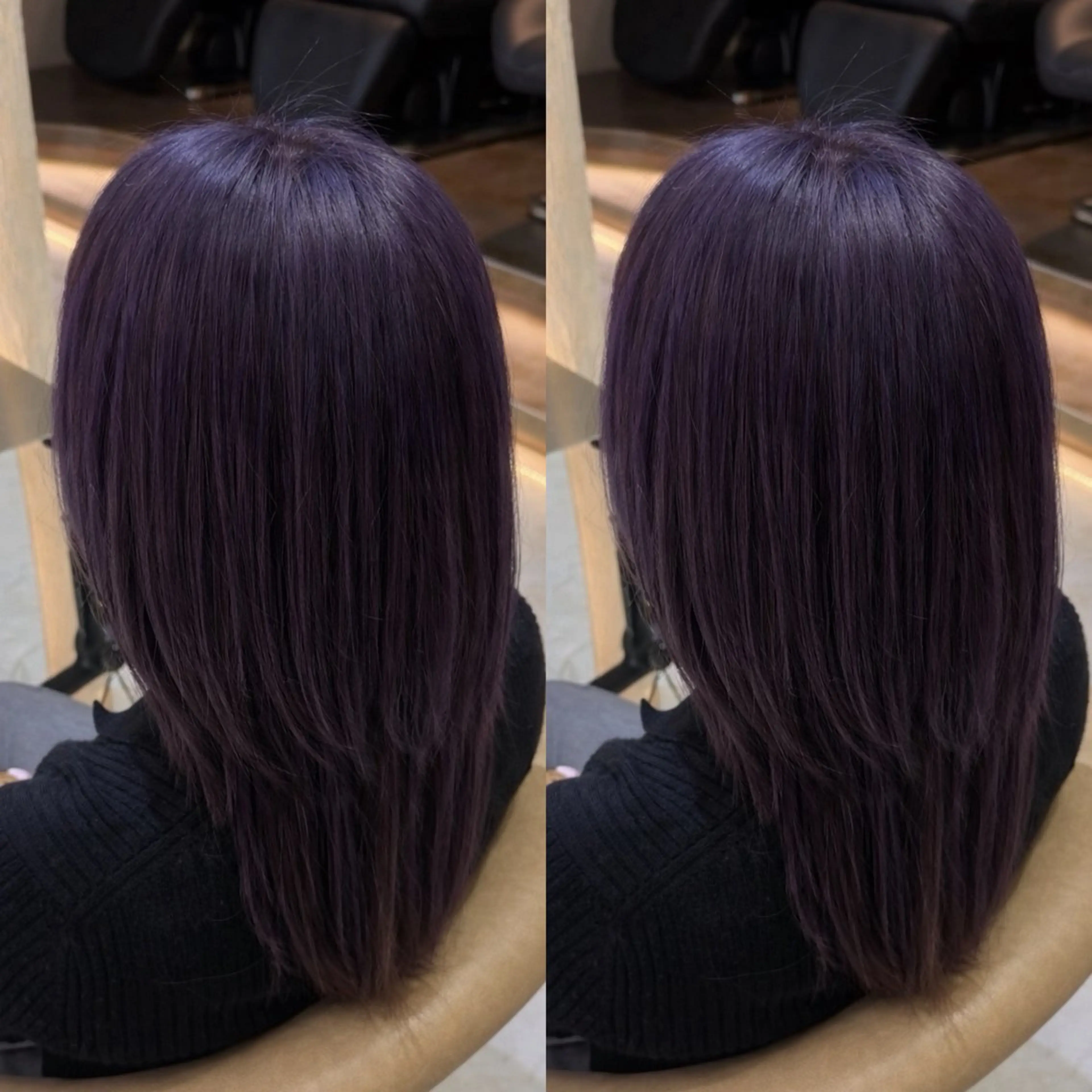 セミロング ヘアカラー D.I.E.V.A銀座 艶髪/美髪髪質改善&トリートメント【ディーバ】所属・透明感カラー🤍/ 髪質改善🖤airiのヘアスタイル