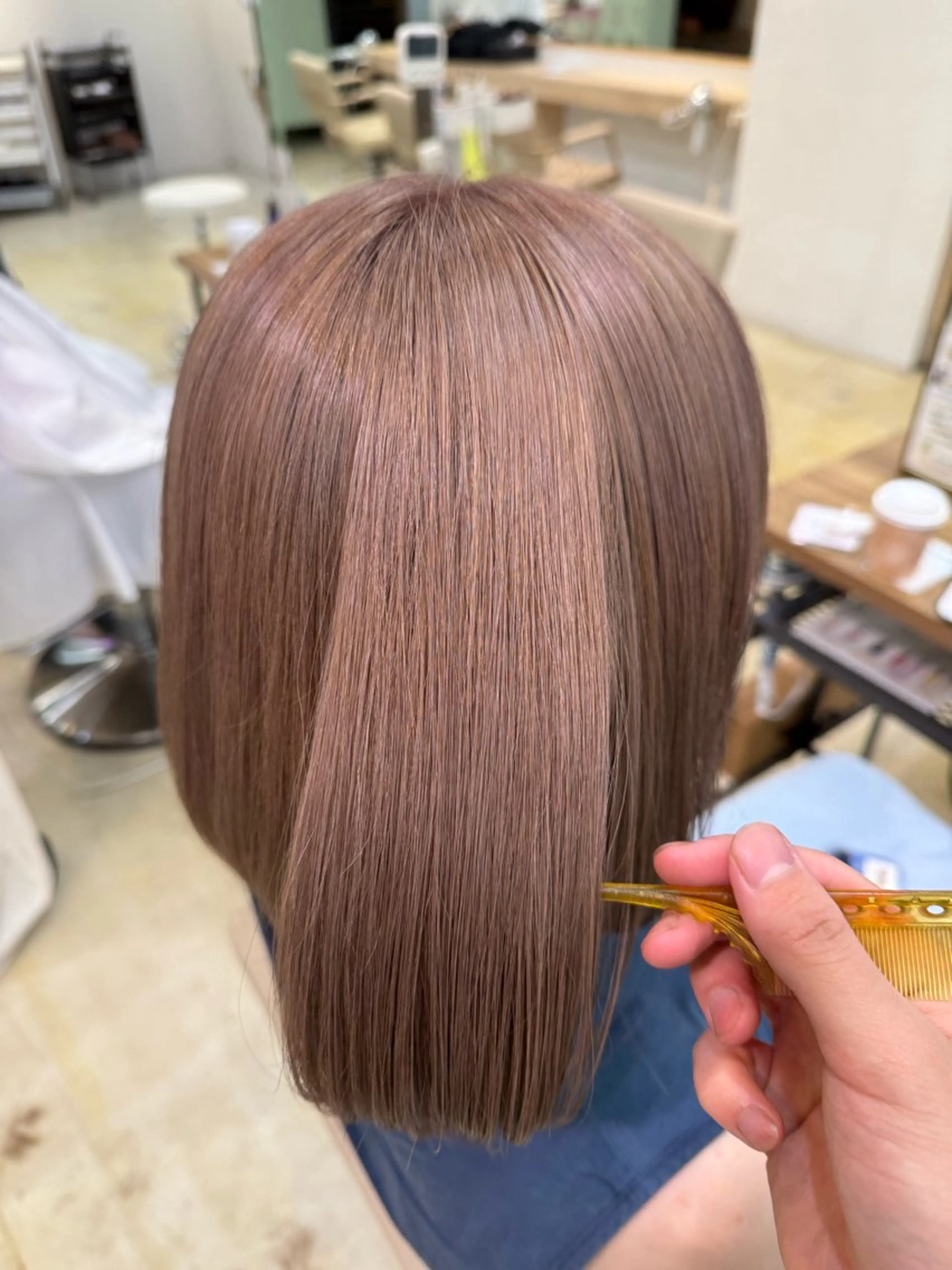 カラー ブリーチ ヘアカラー ❄️高野 杏介❄️ツヤ髪得意！のヘアスタイル