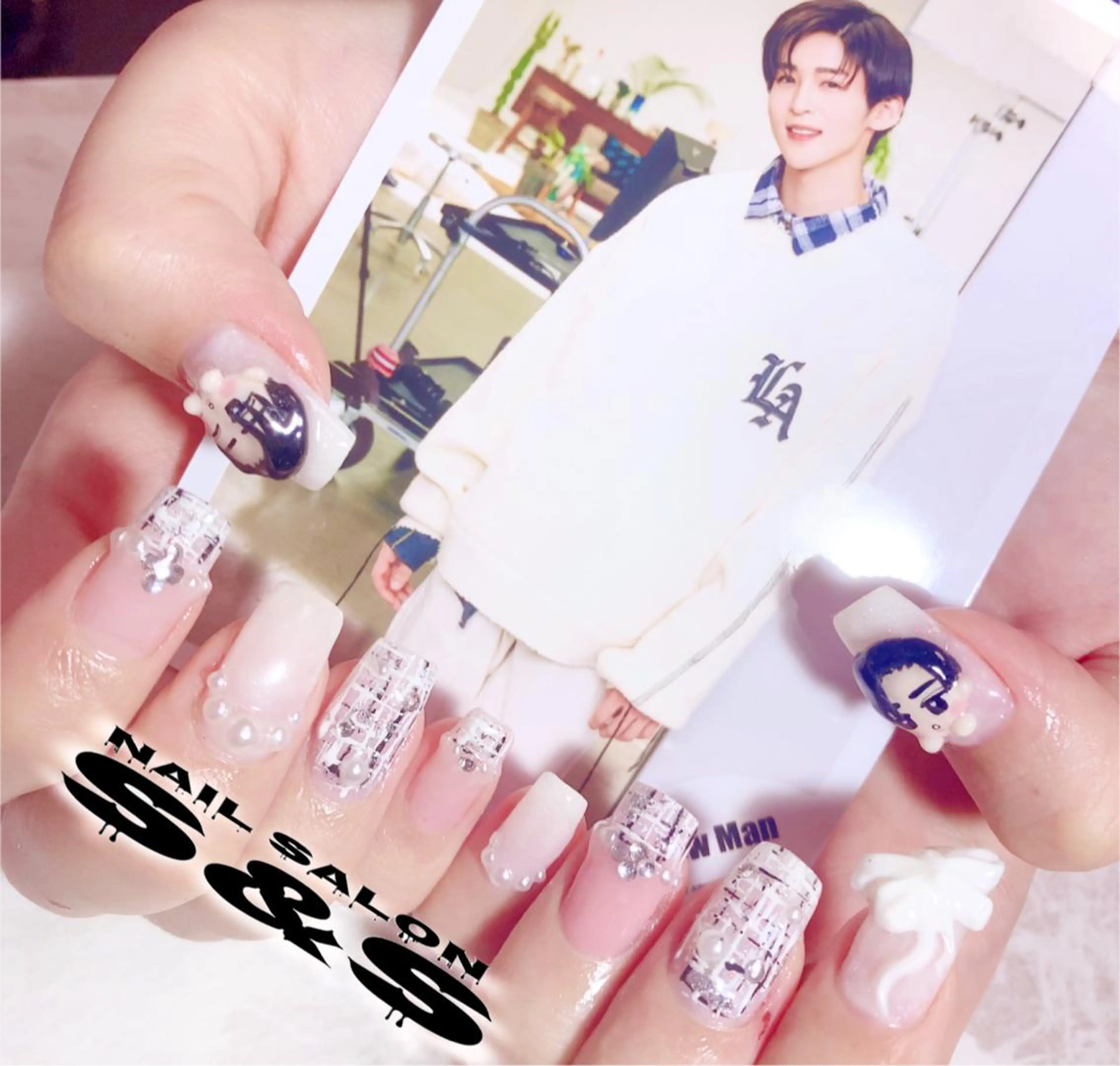 ネイル 長さ出し メンズネイル 持ち込み スカルプネイル ハンドネイル フットネイル ハンドケア S&S 村田小百合のネイルデザイン