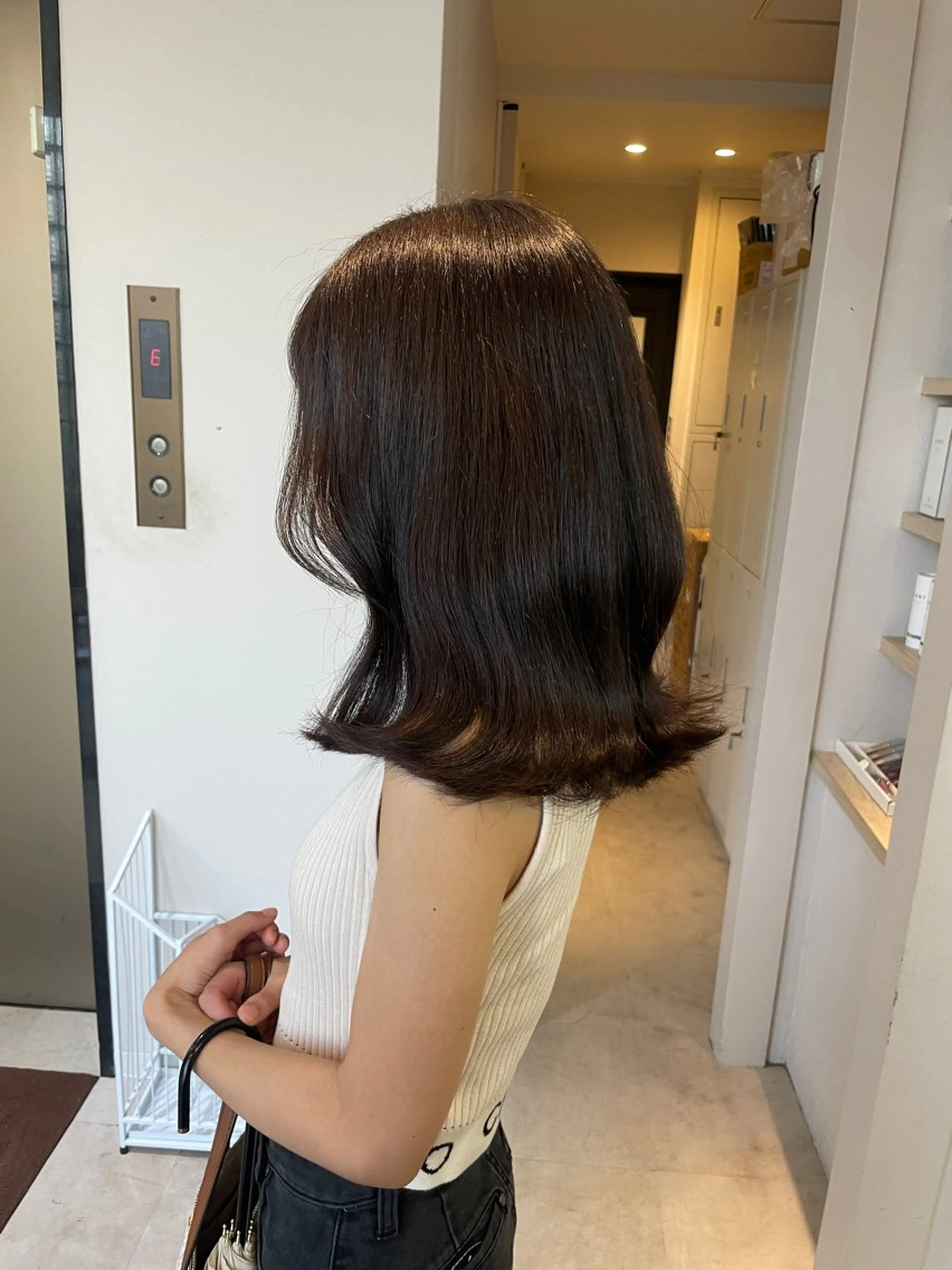 ミディアム カラー カット ヘアカラー トリートメント HARUKA韓国ヘア /Luana梅田のヘアスタイル