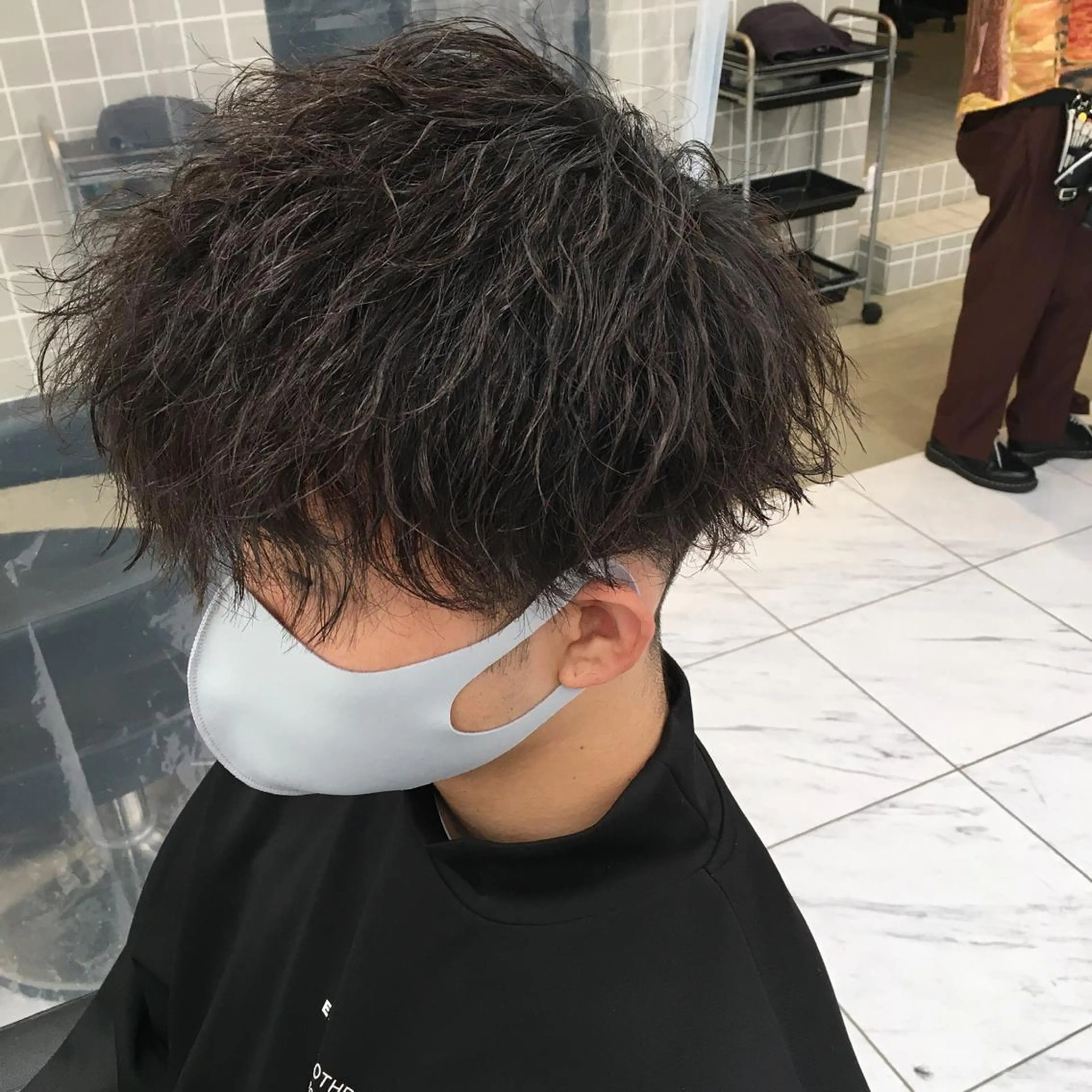 ショート パーマ ヘアアレンジ メンズ 🔥メンズ特化🔥 木村 祐太のヘアスタイル