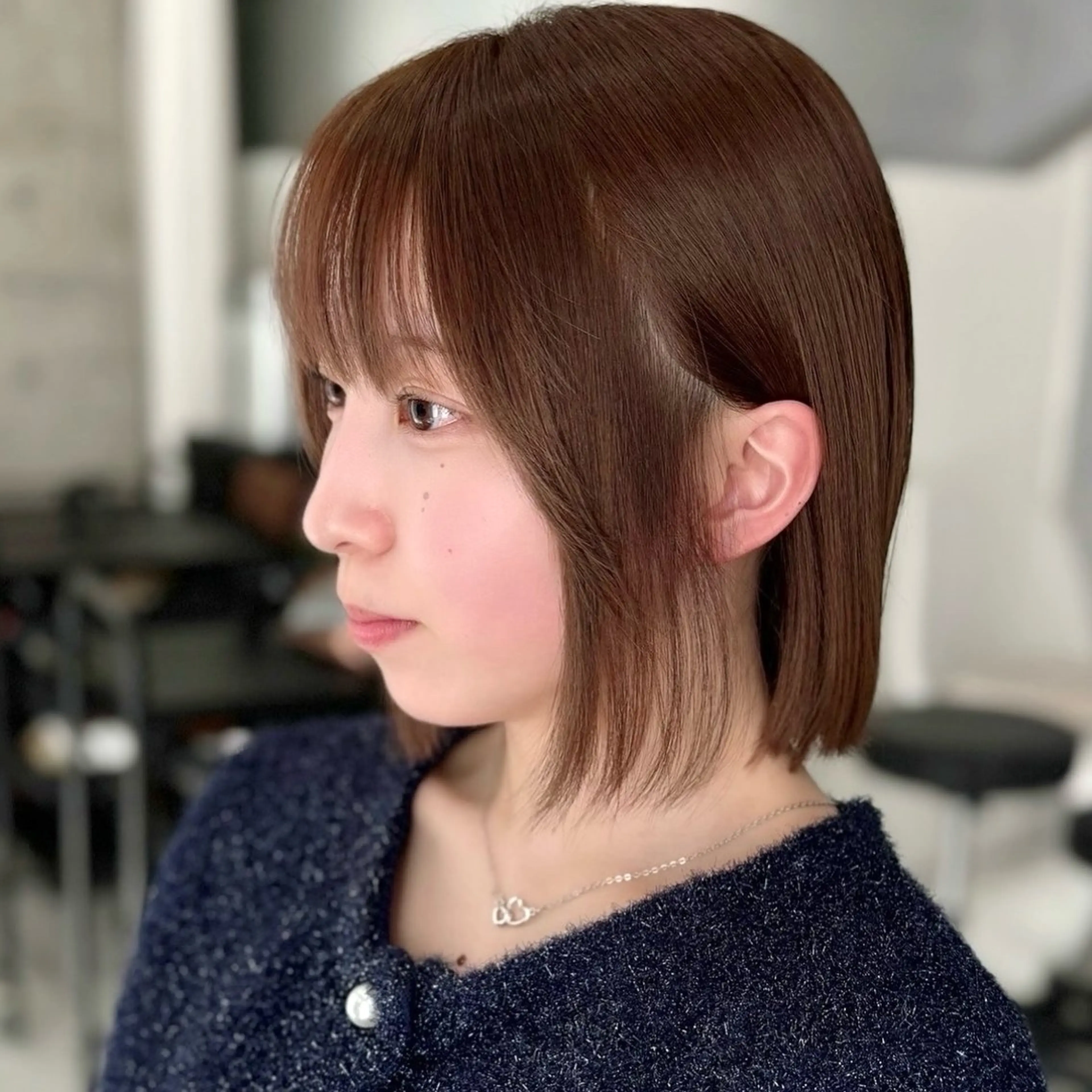 💎人気No.1💎似合わせカット✨+透明感カラー✨+内部補修6stepTR✨ボブ/切りっぱなしボブ/レイヤーボブの写真