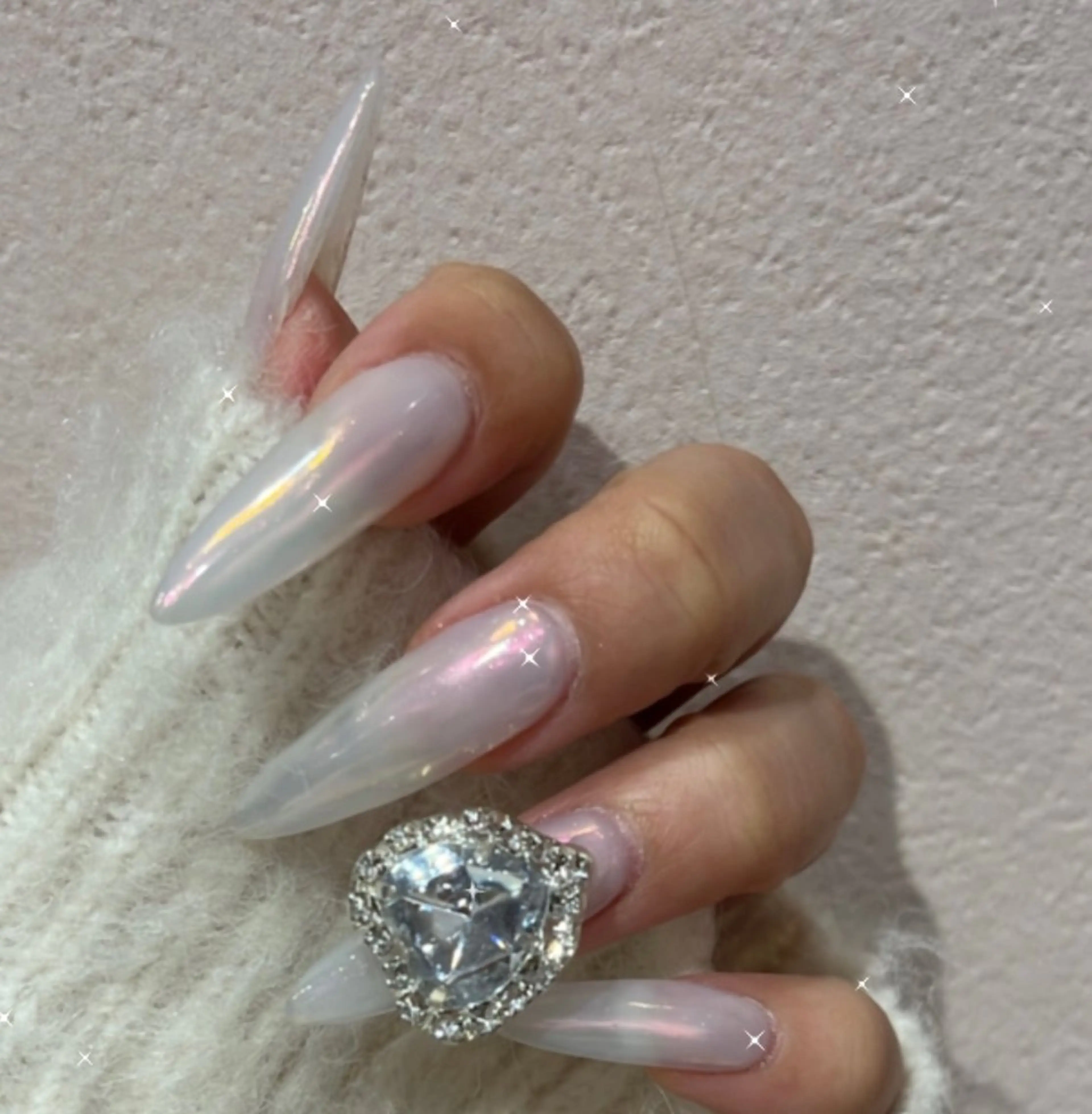 ❤️‍🔥チップスカルプ長さだし10本❤️‍🔥ワンカラーの写真