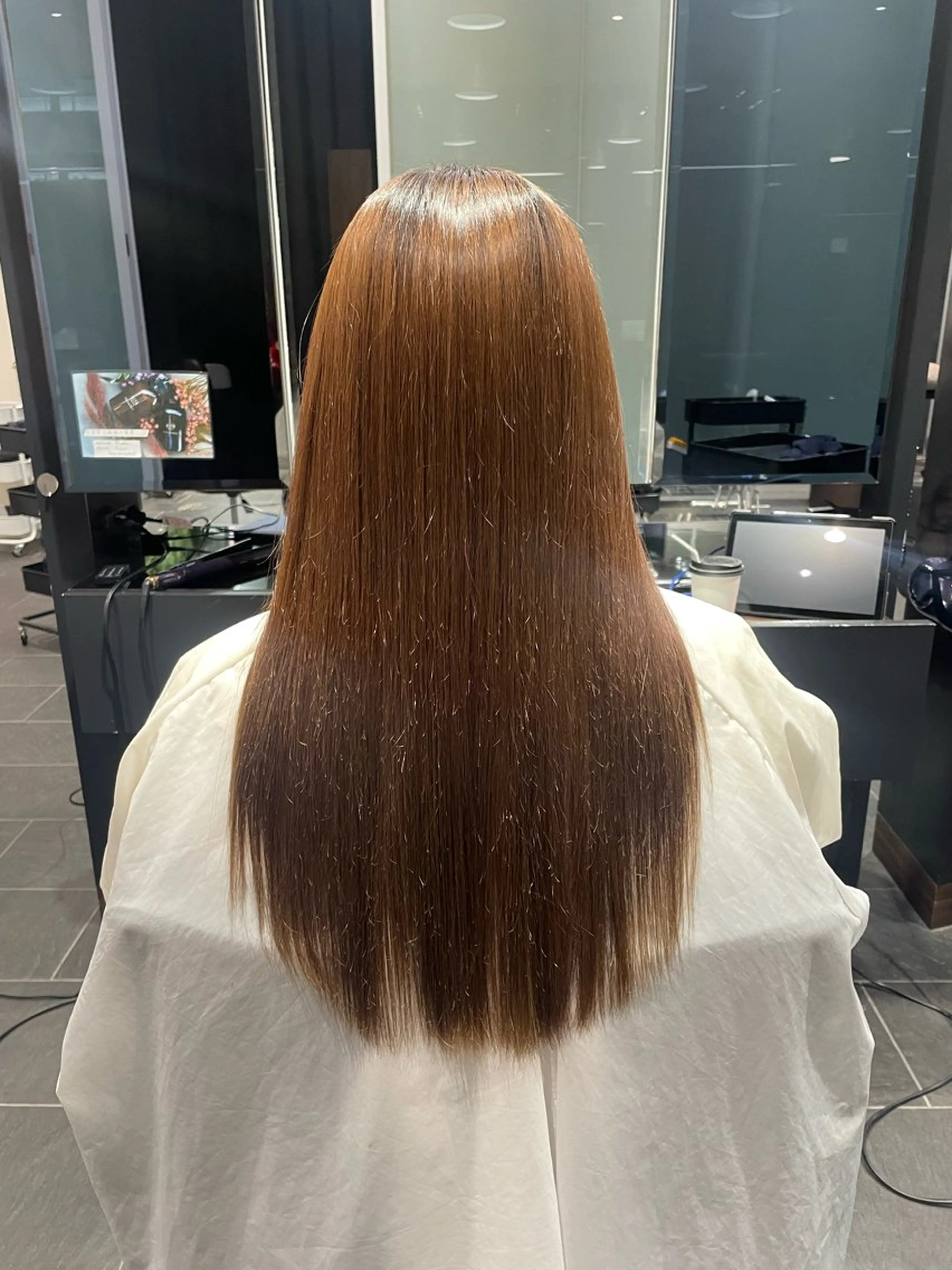 ロング 似合わせ前髪／ 小顔カット🎀そうのヘアスタイル