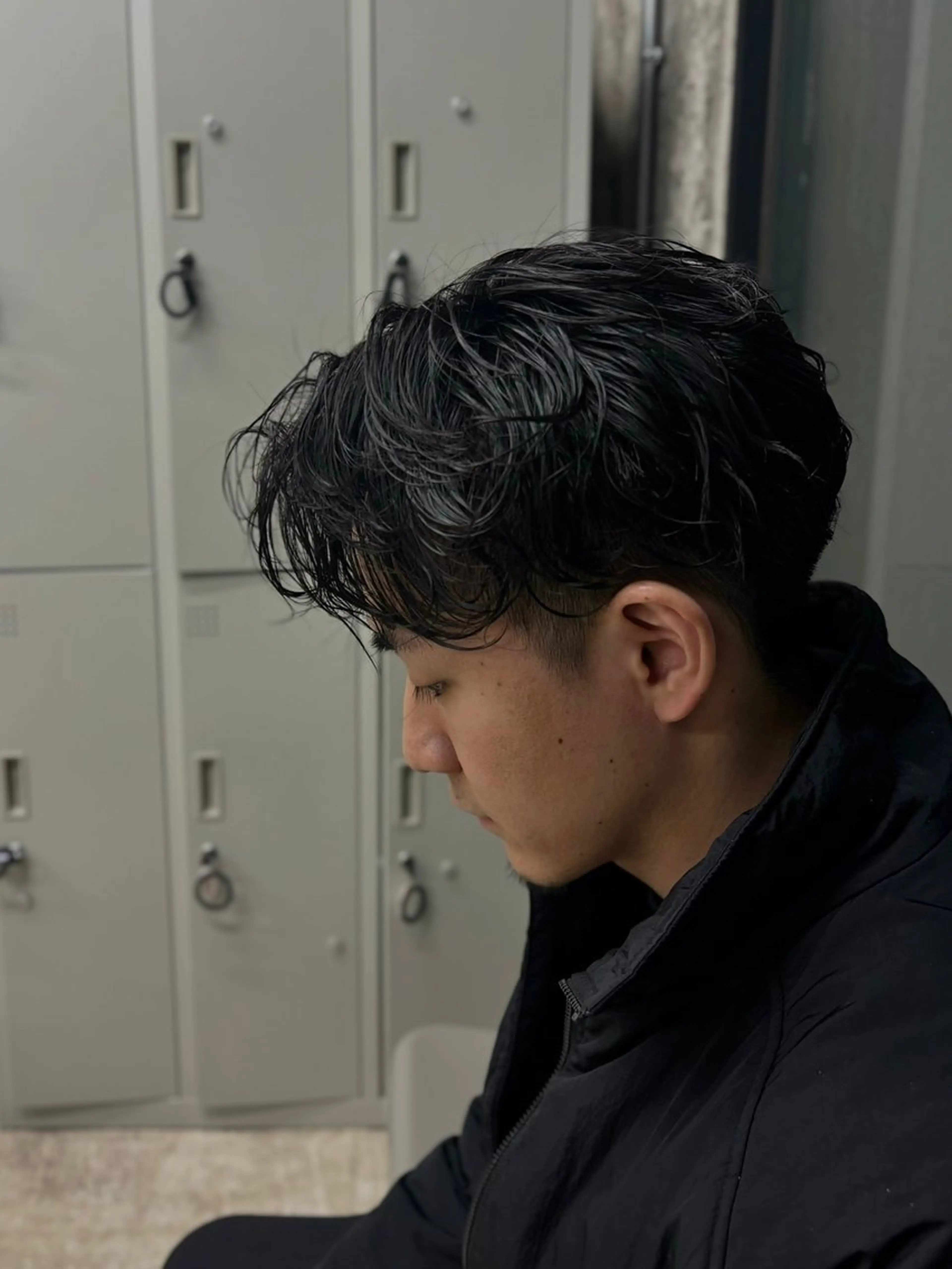 メンズ　カット×パーマの写真