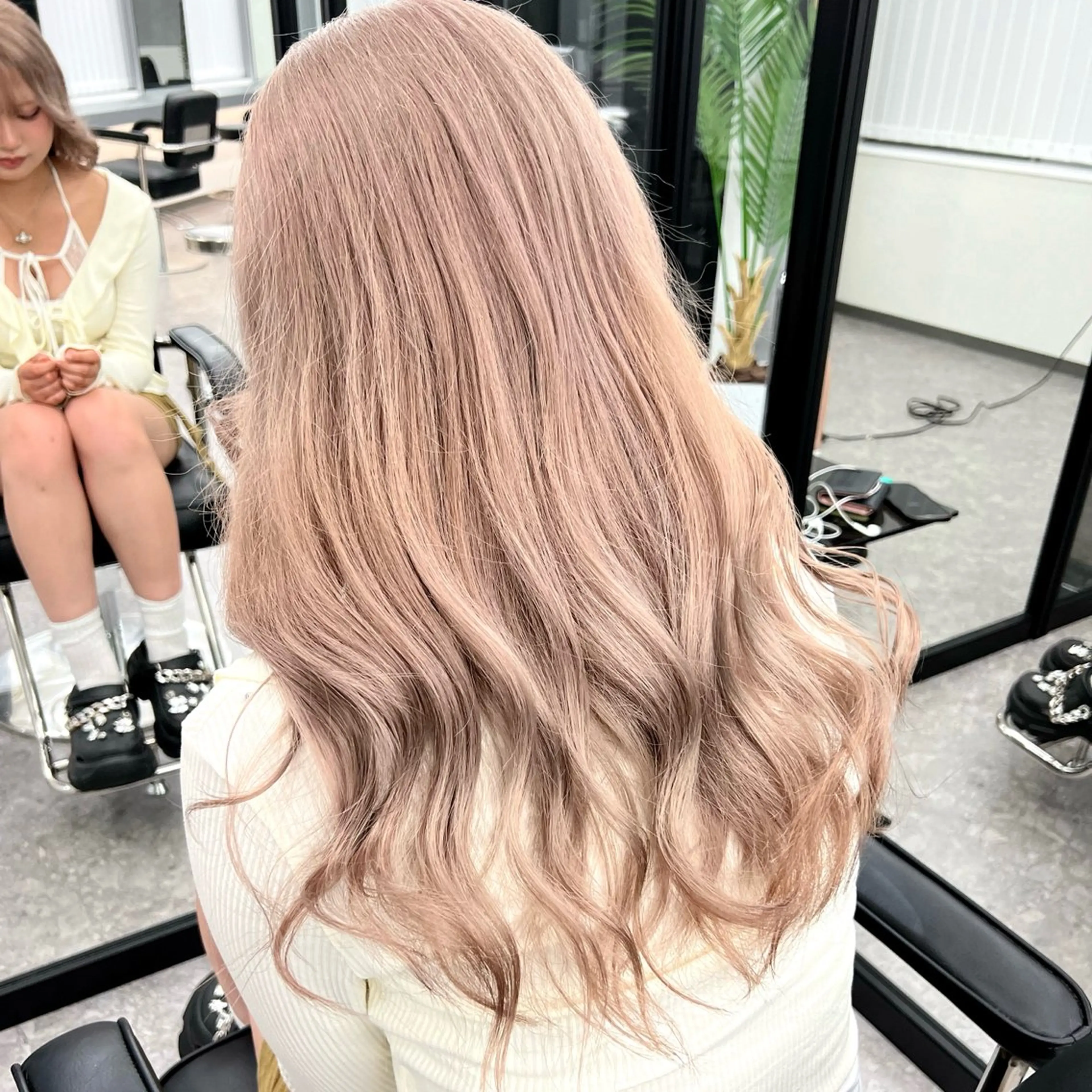 ロング カラー ヘアカラー トリートメント 梅田/韓国ヘア/ エクステ🤖ヒナのヘアスタイル