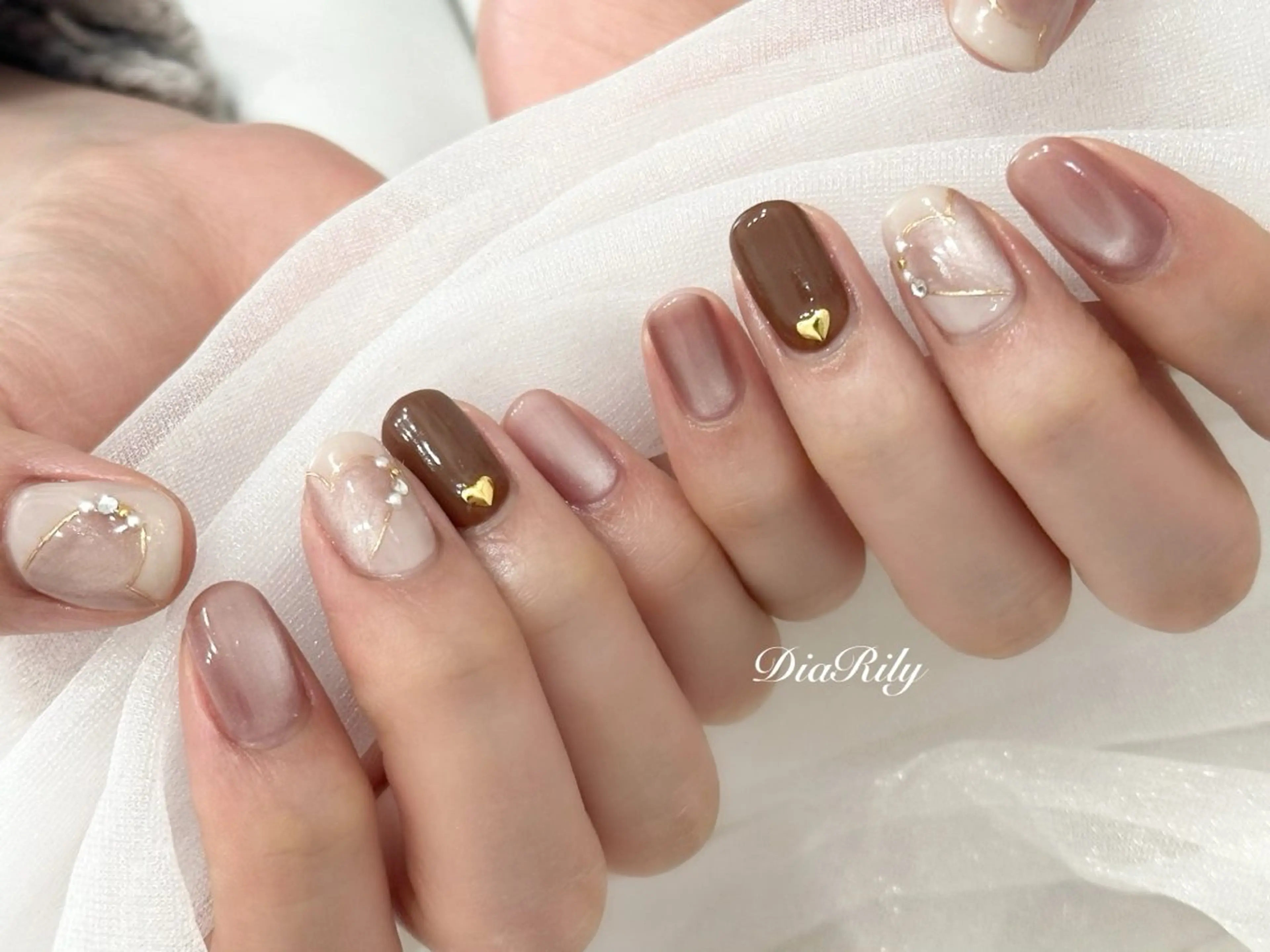 ネイル DiaRily所属・diarily はるひのネイルデザイン