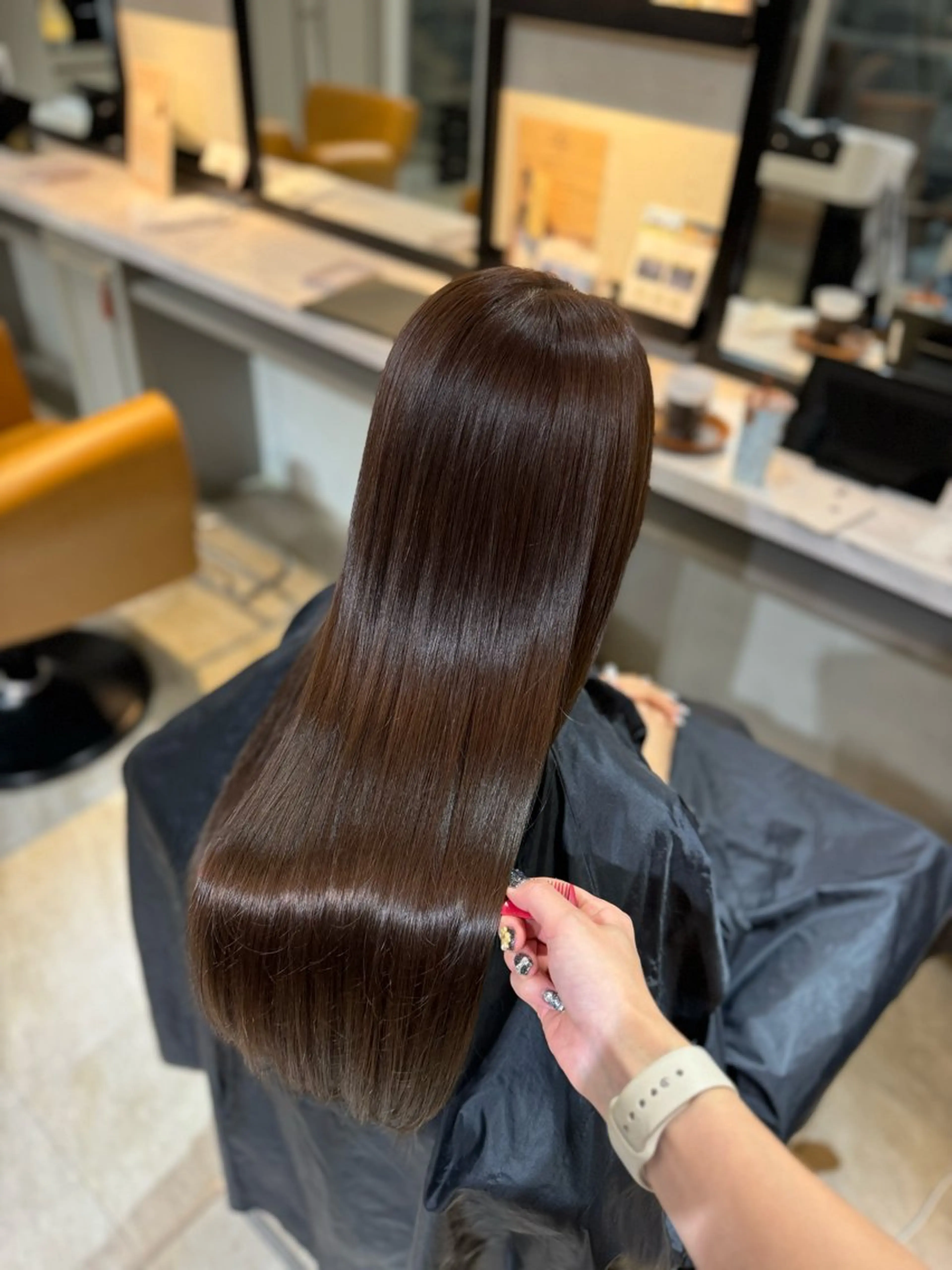 ロング カラー ヘアカラー トリートメント Beige+Rr salon EBISU所属・🩶 Kurumi 🩶のヘアスタイル