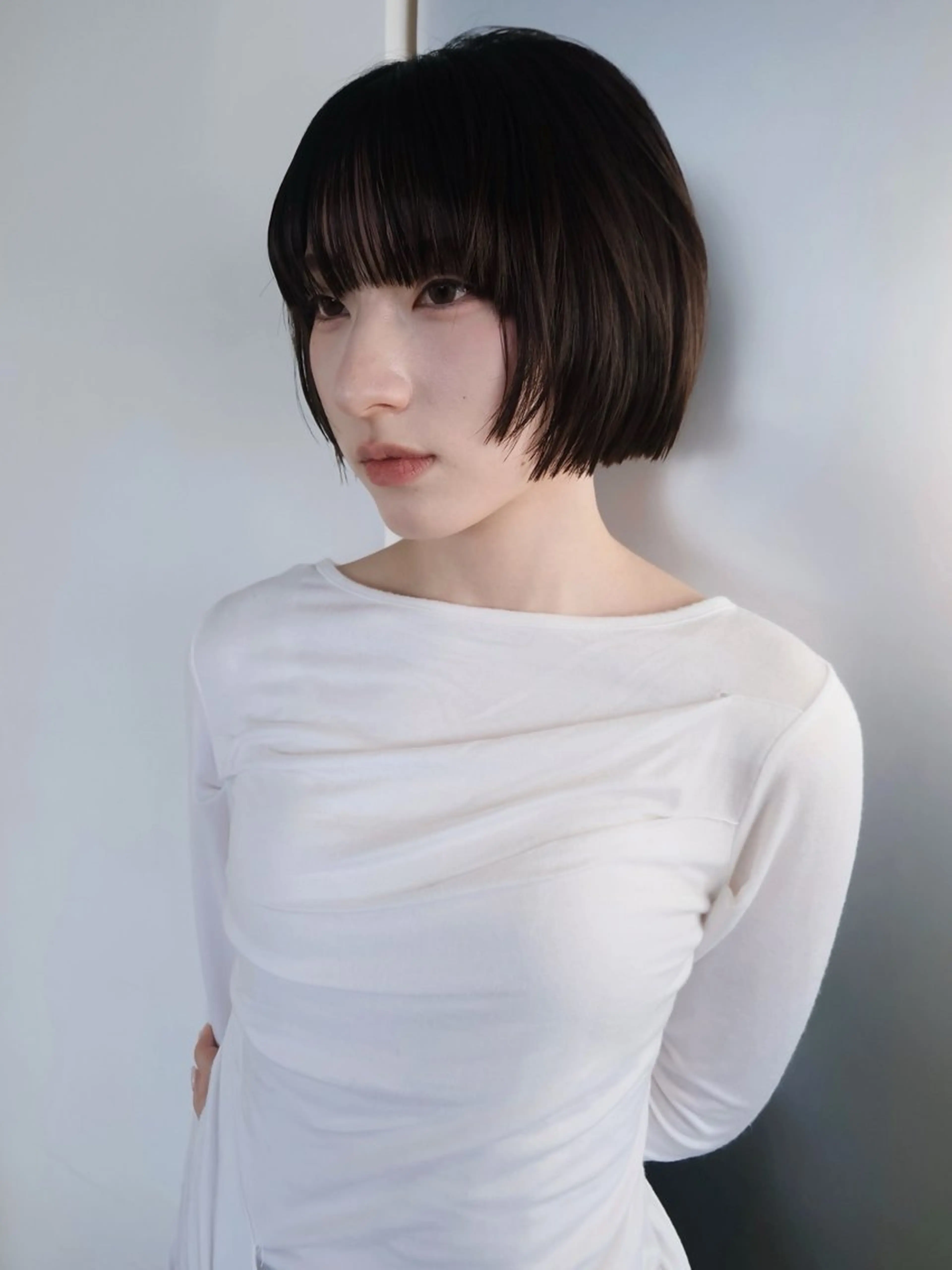 ミディアム カット ヘアカラー groovy所属・学芸大学 /ボブ SaKuraのヘアスタイル