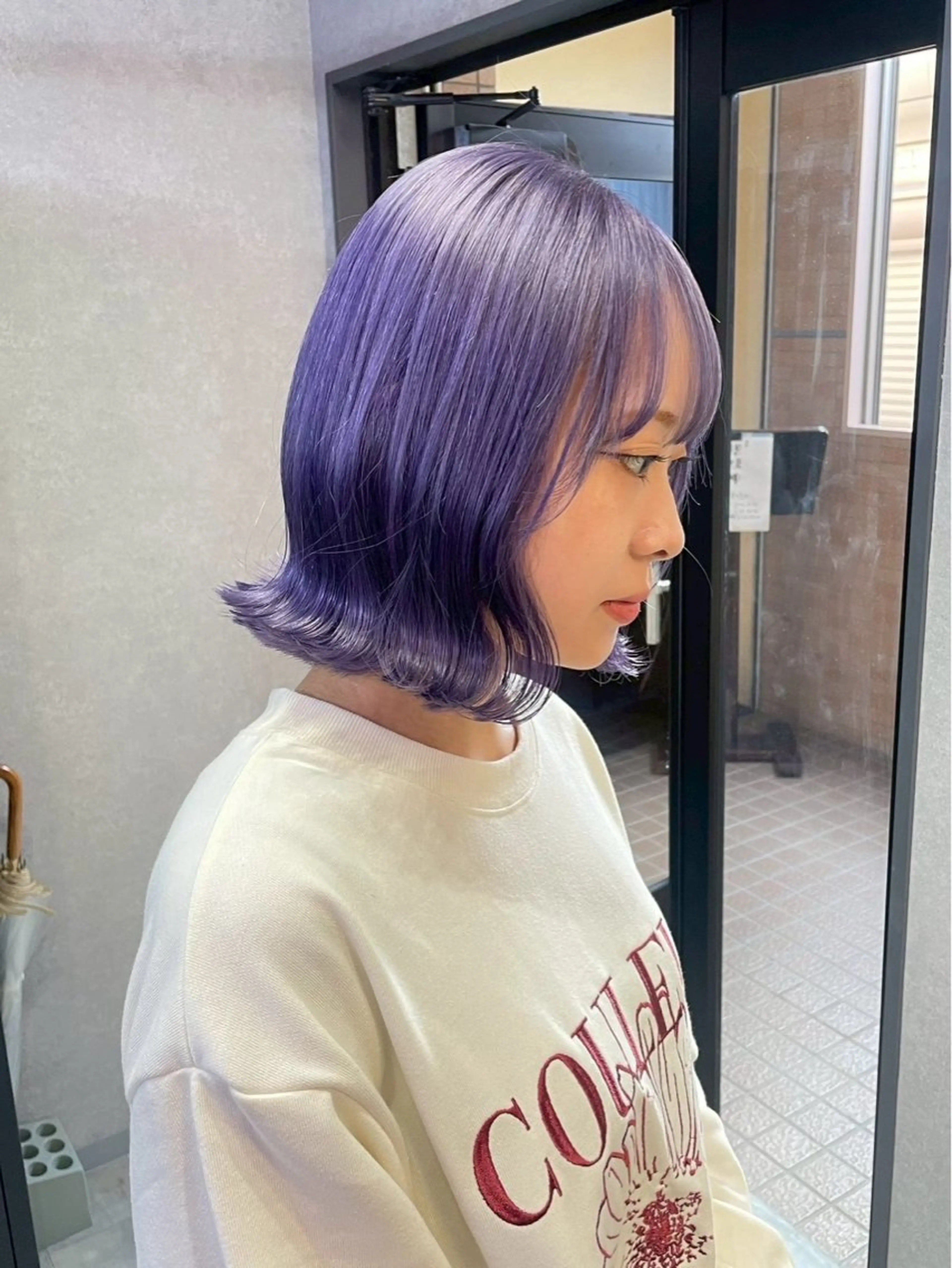 ミディアム カラー CIEN gold所属・鈴木 朱音のヘアスタイル