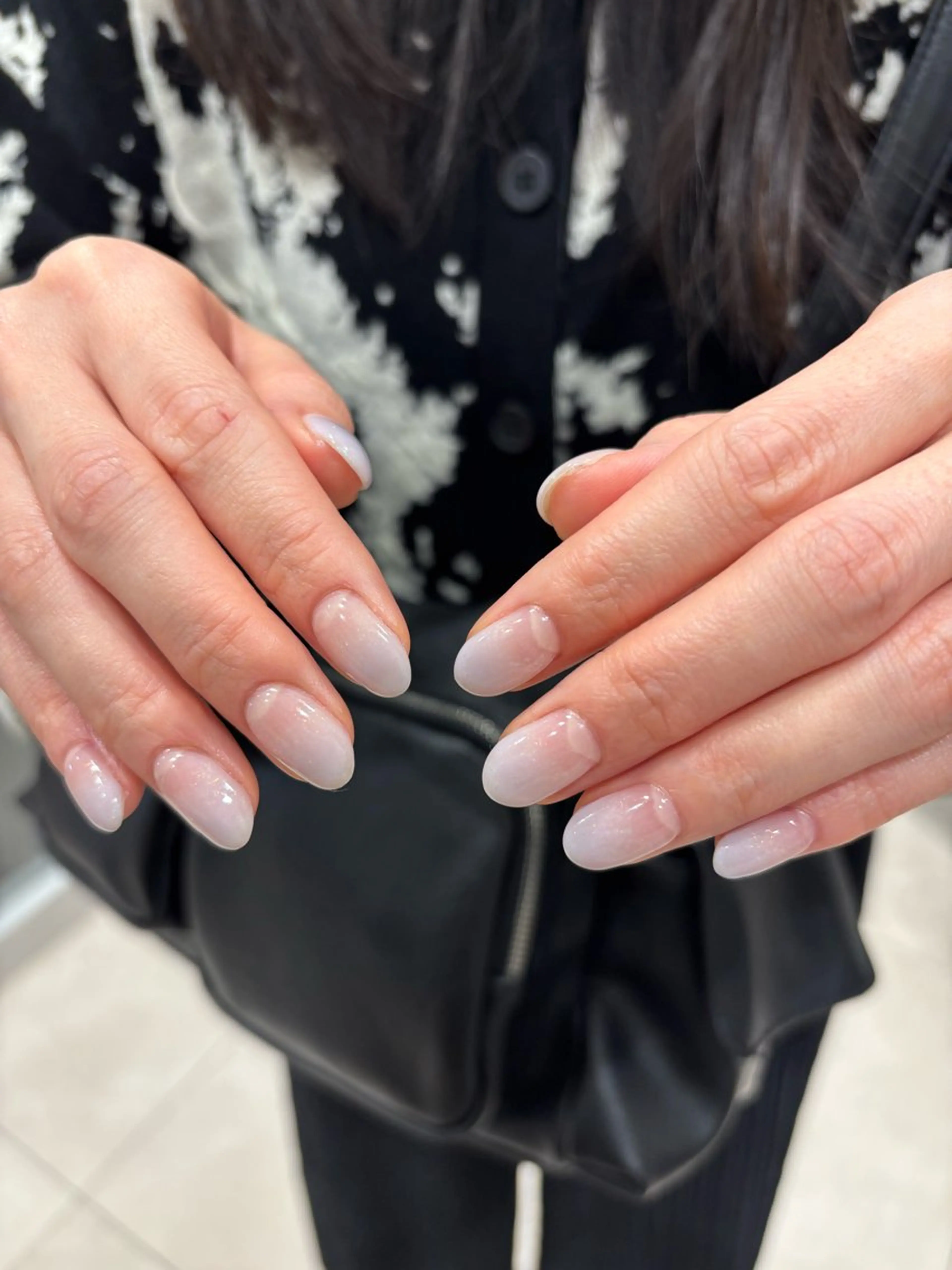 ネイル グラデーション キラキラネイル ラメ(グリッター) ハンドネイル N° nail_ fuyukaのネイルデザイン