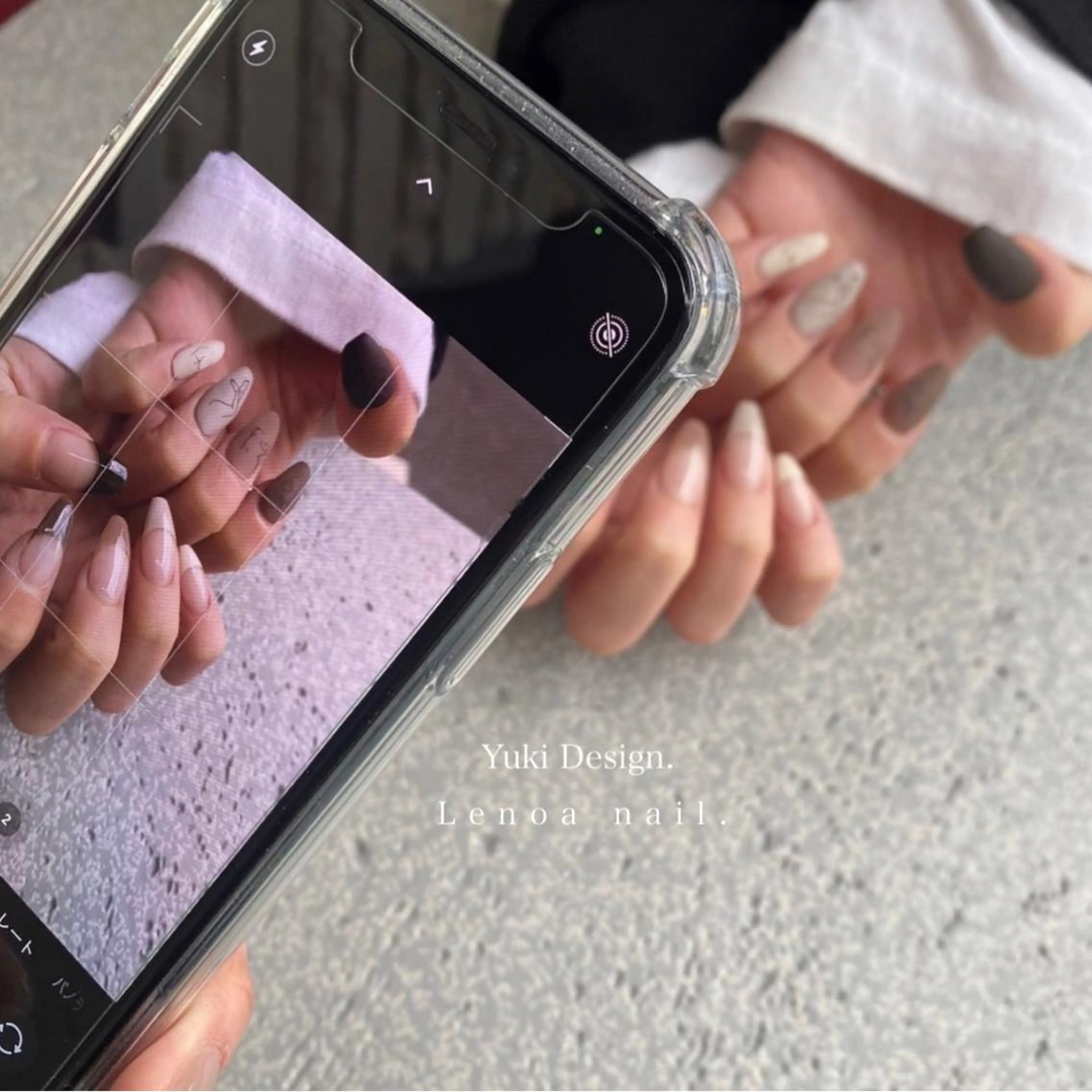 ネイル ハンドネイル Lenoa Yukiのネイルデザイン