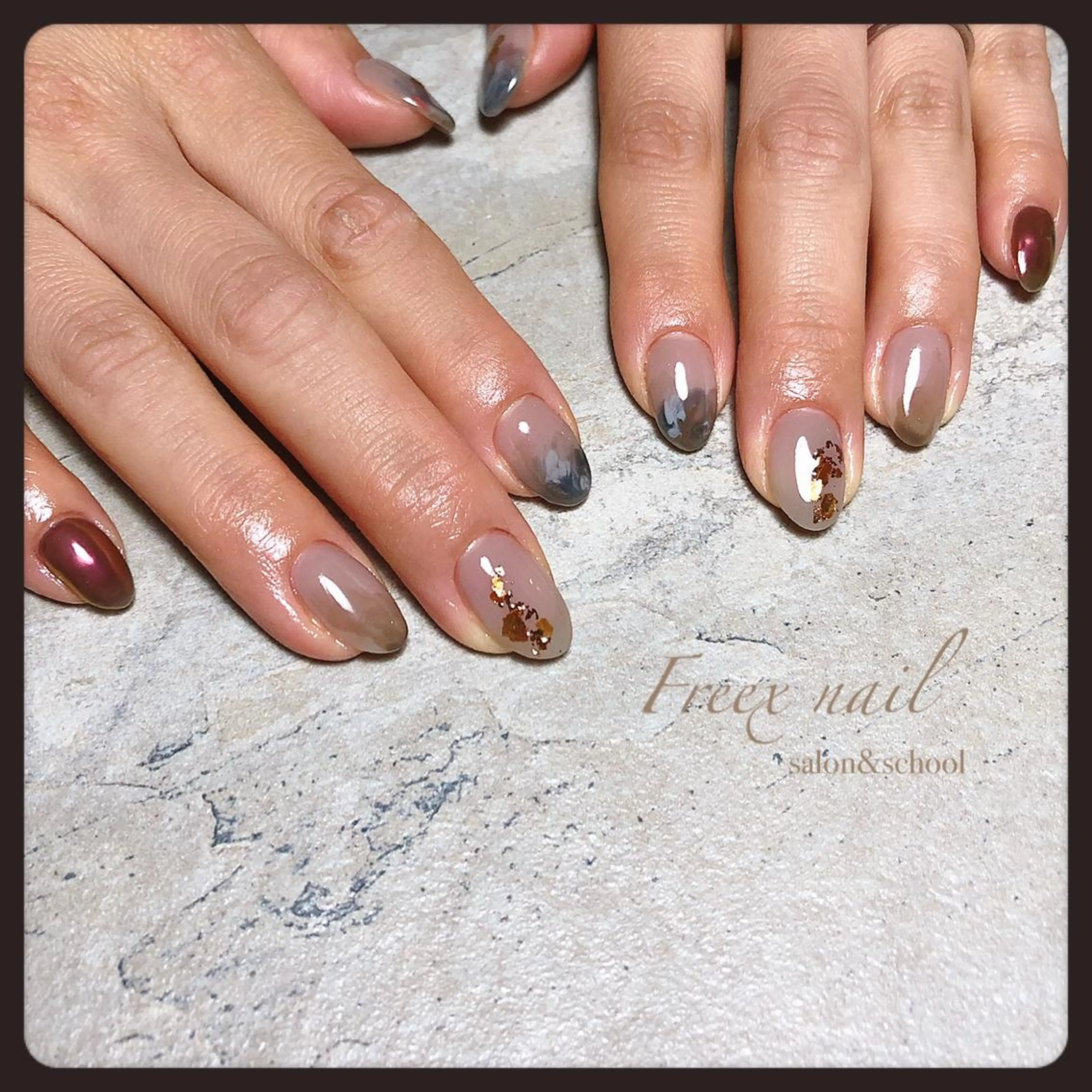 ネイル ニュアンスネイル Freex nail所属・freex nail /ニュアンス/個性派のネイルデザイン