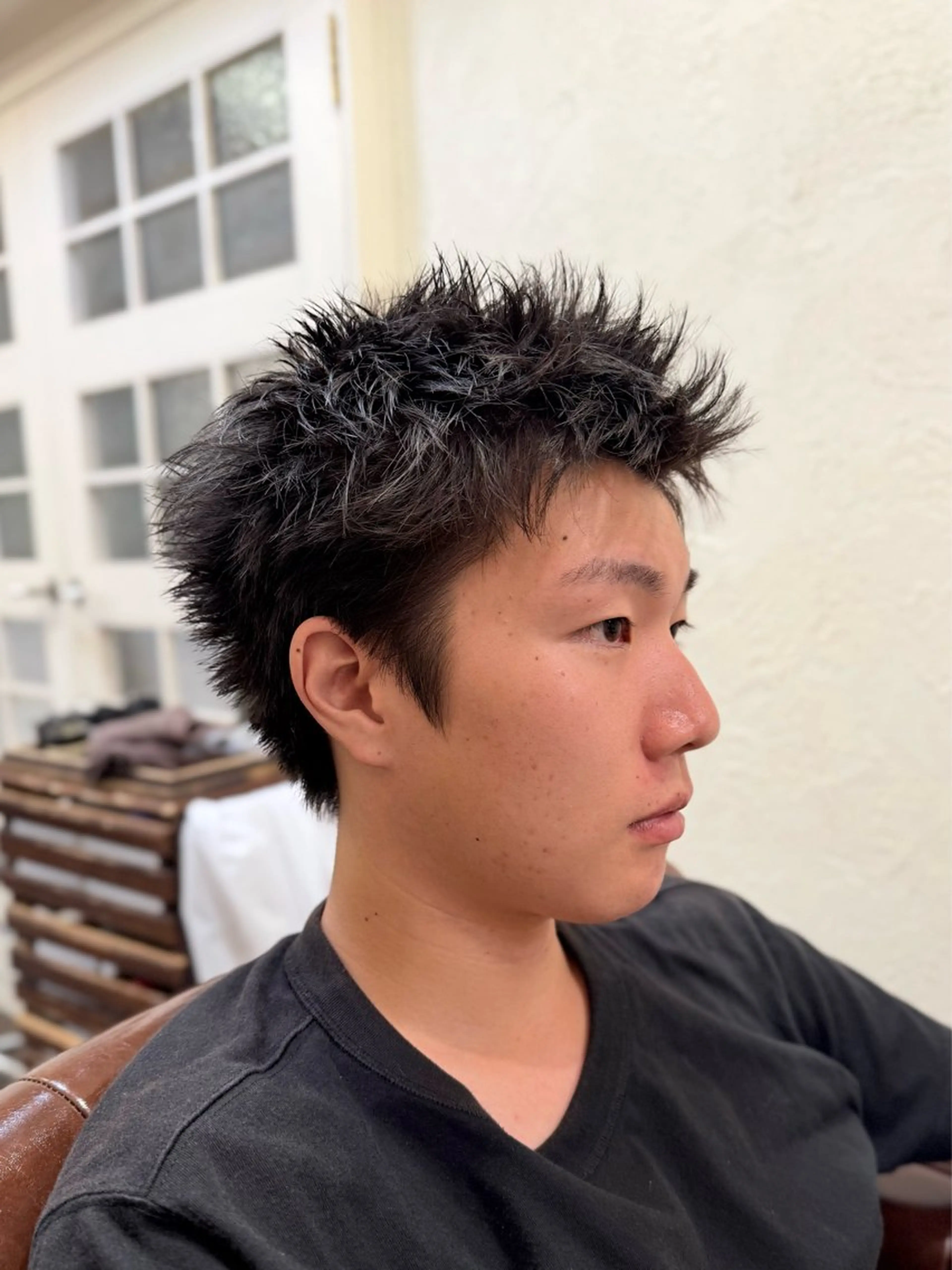 ショート メンズ メンズ/スパイキー ショート/isseyのヘアスタイル