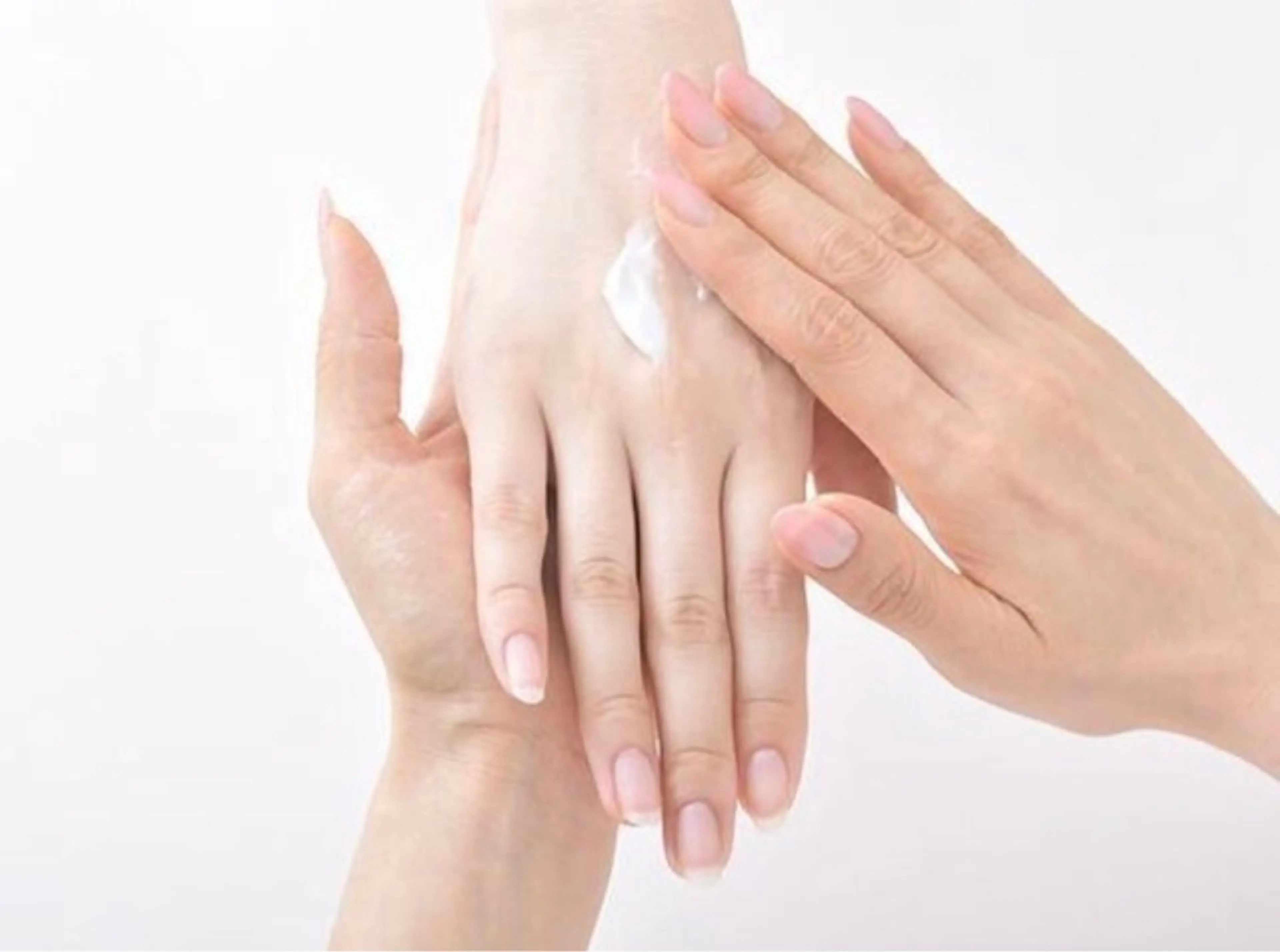 指のワックス脱毛の写真