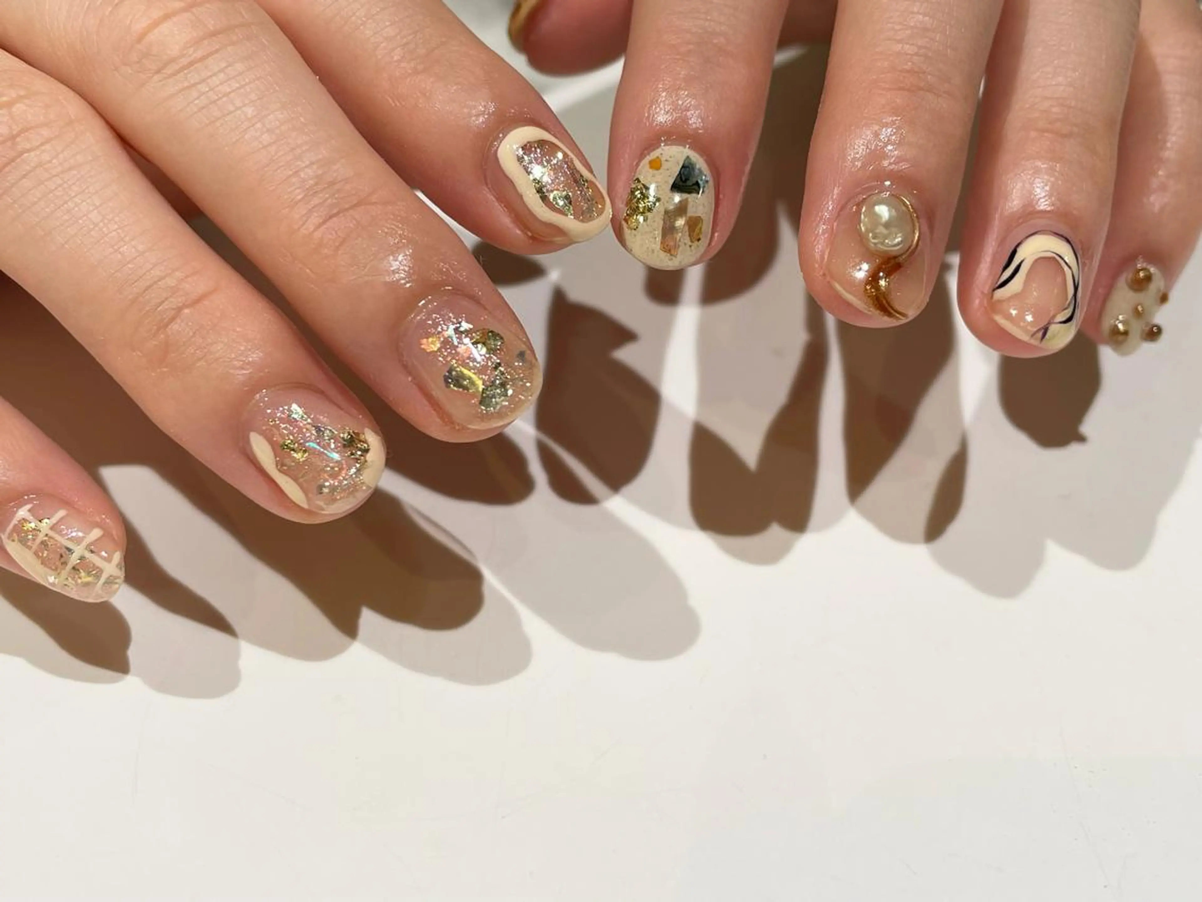 ネイル 舞田 苑香のネイルデザイン