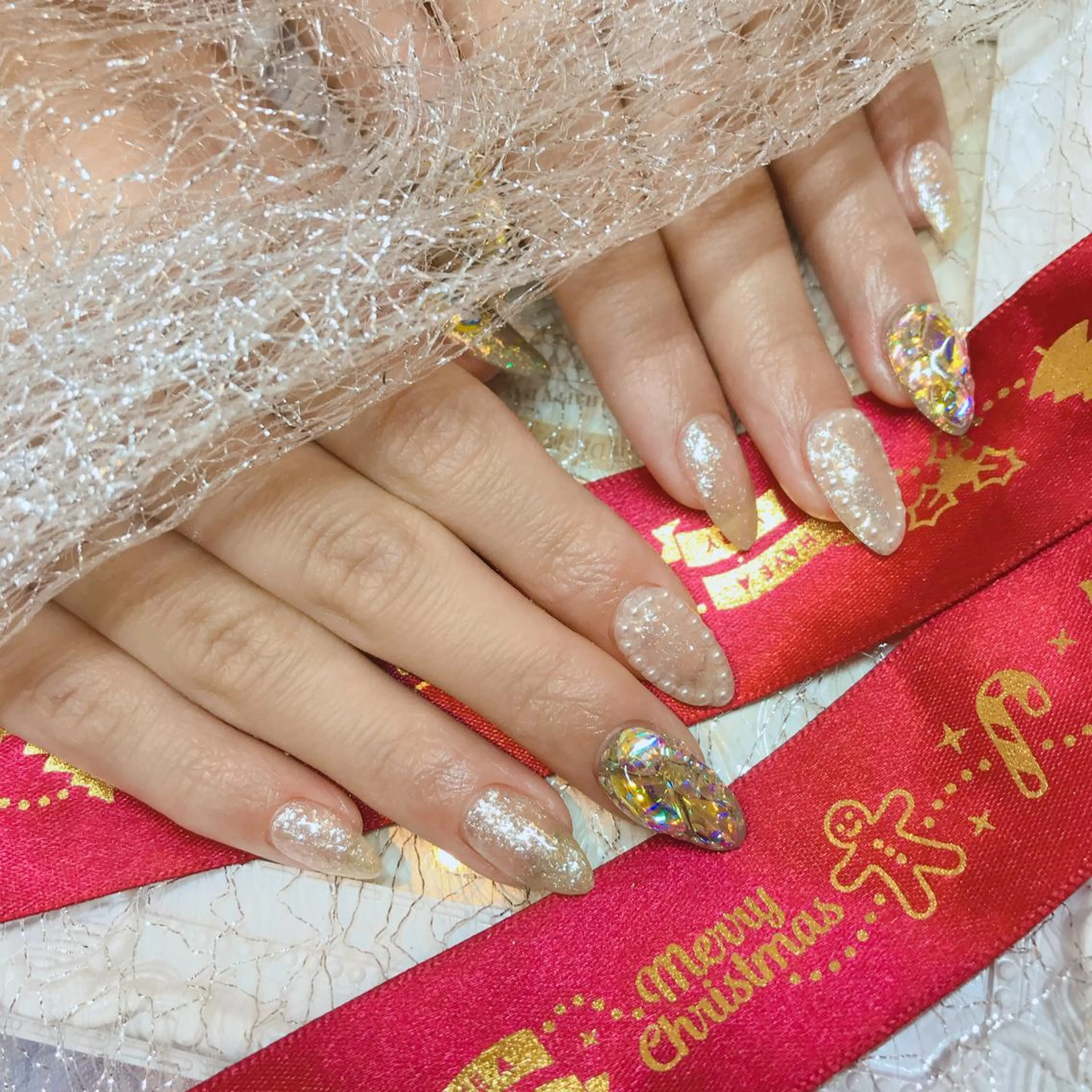 ネイル 長さだし専門店 M2　rikaのネイルデザイン