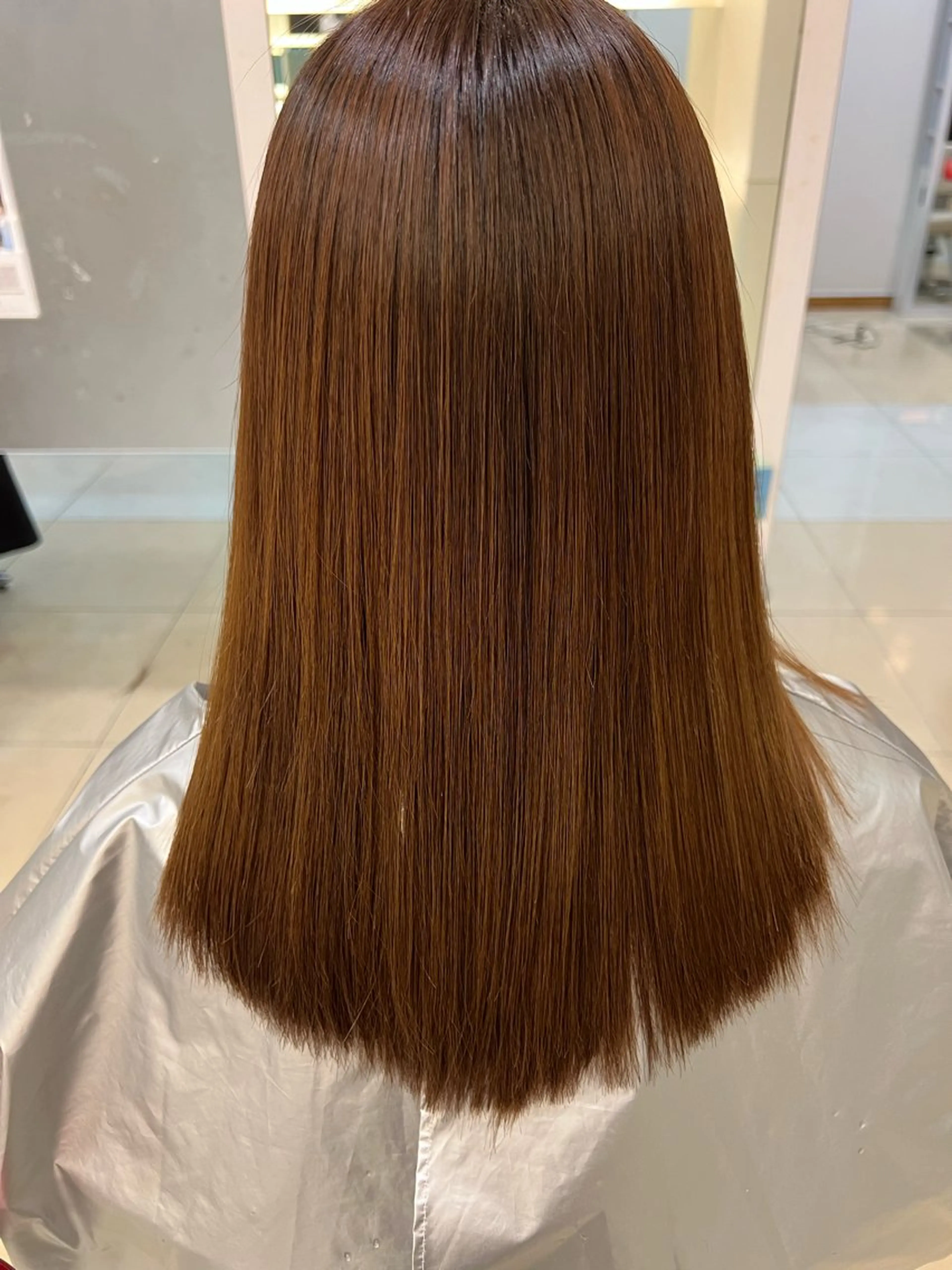 縮毛矯正 トリートメント 💎艶髪💎 田中ひなたのヘアスタイル