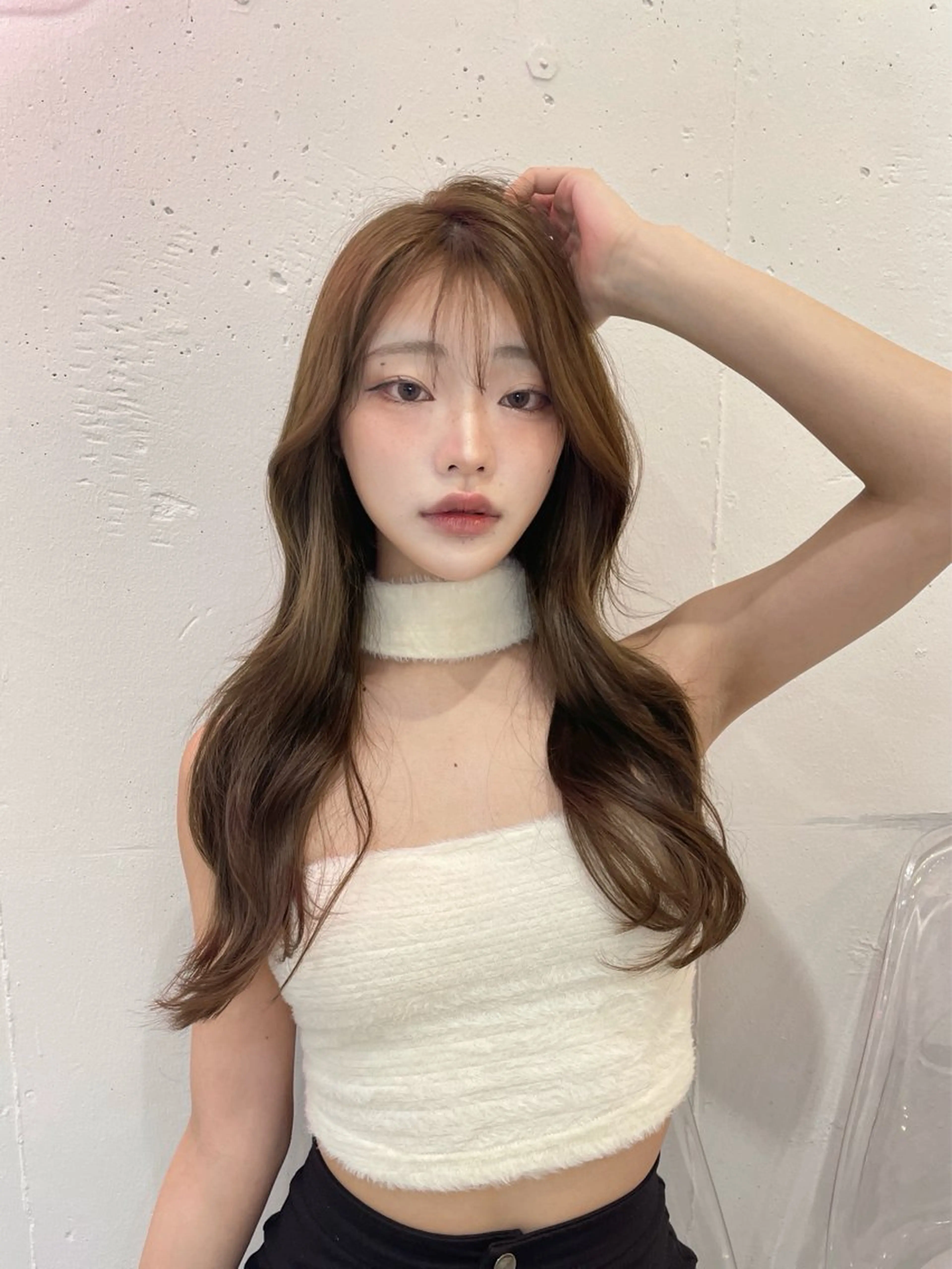 ロング カラー RIN🩶レイヤー /ハッシュカットのヘアスタイル