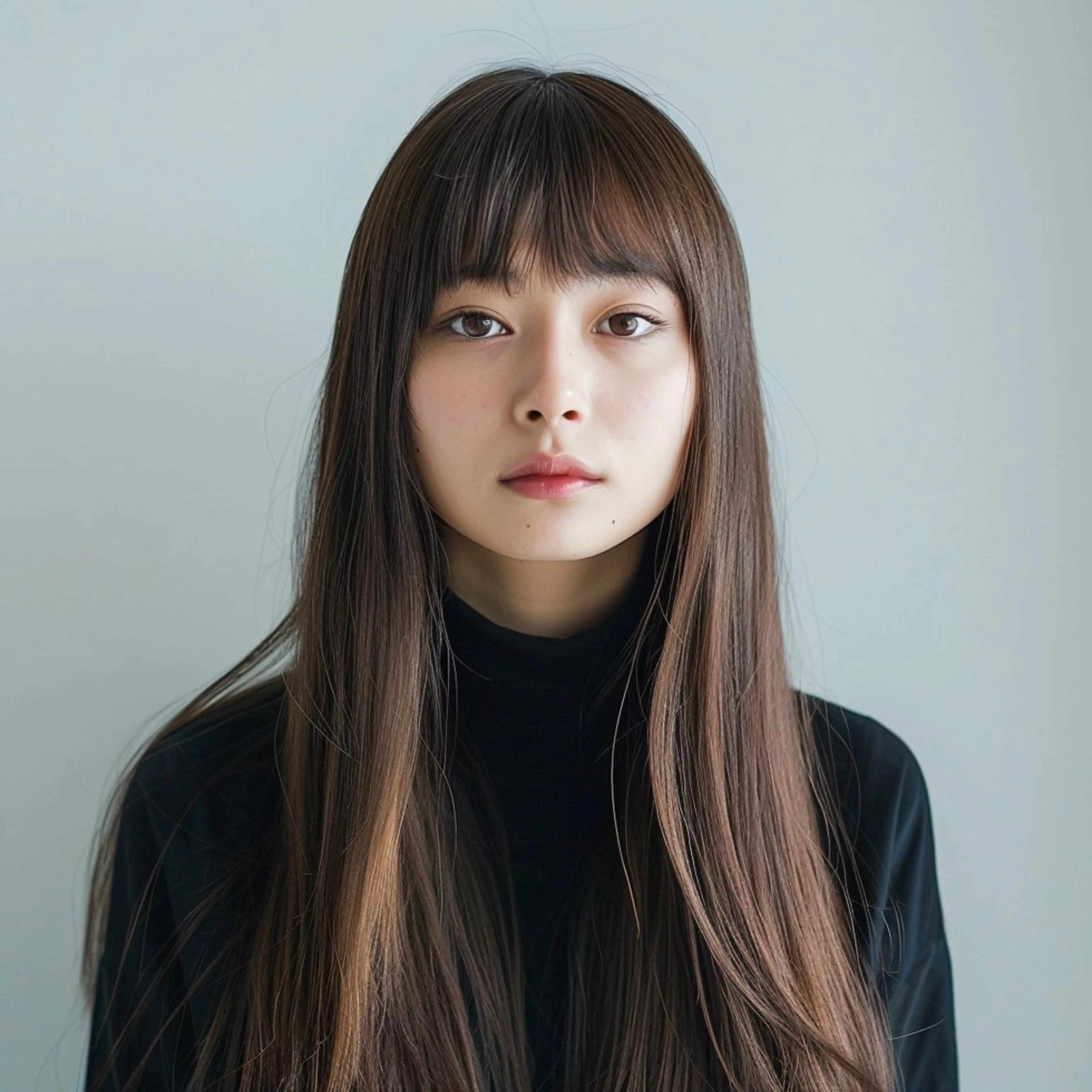 ロング カラー バレイヤージュ ブリーチ ケアブリーチ ダブルカラー イヤリングカラー Luisハイライト　 喜連瓜破、髪質改善のヘアスタイル