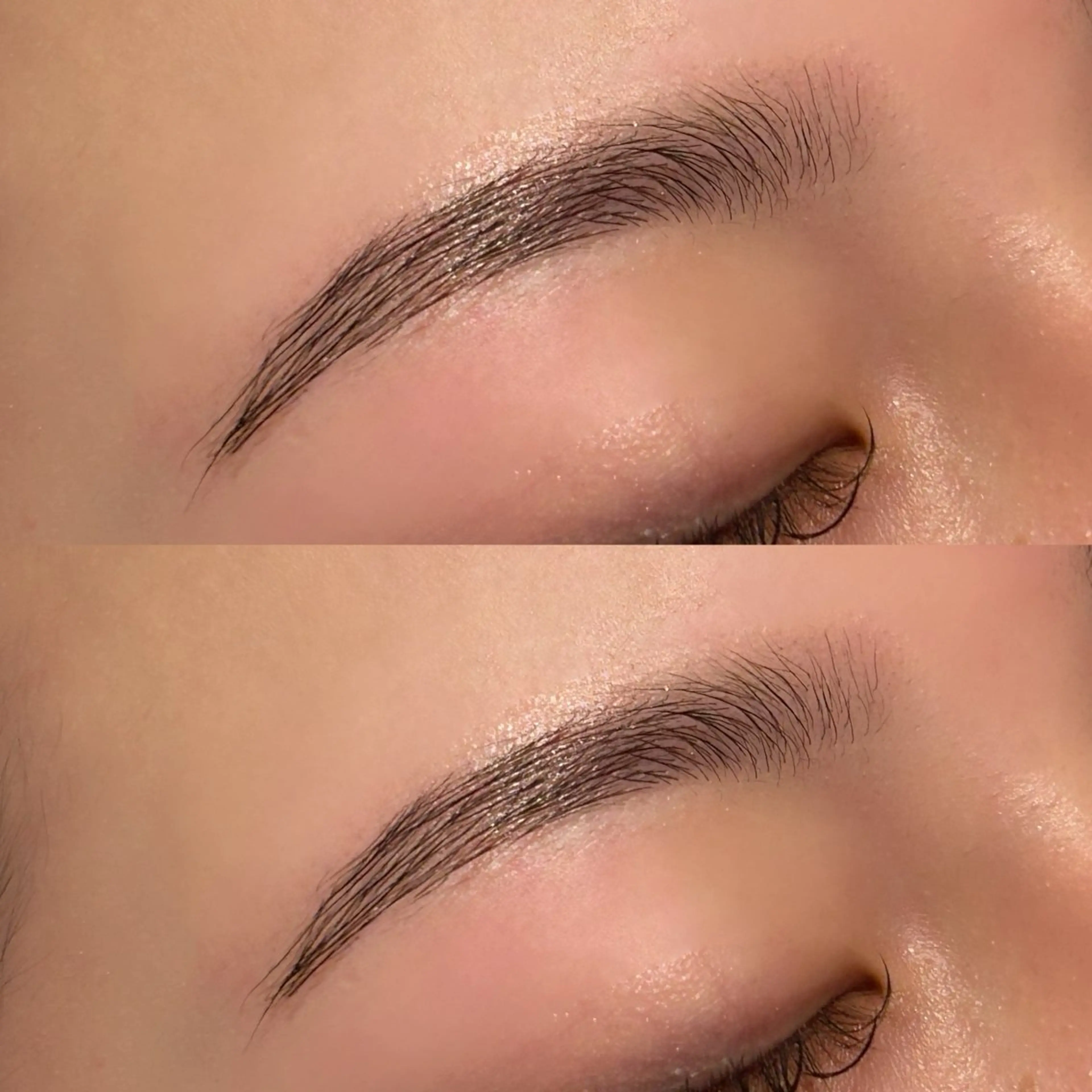 アイブロウ ハリウッドブロウリフト ワックス脱毛 眉カット その他(アイブロウ) momo🍑/顔周り カット/透明感カラーのヘアスタイル