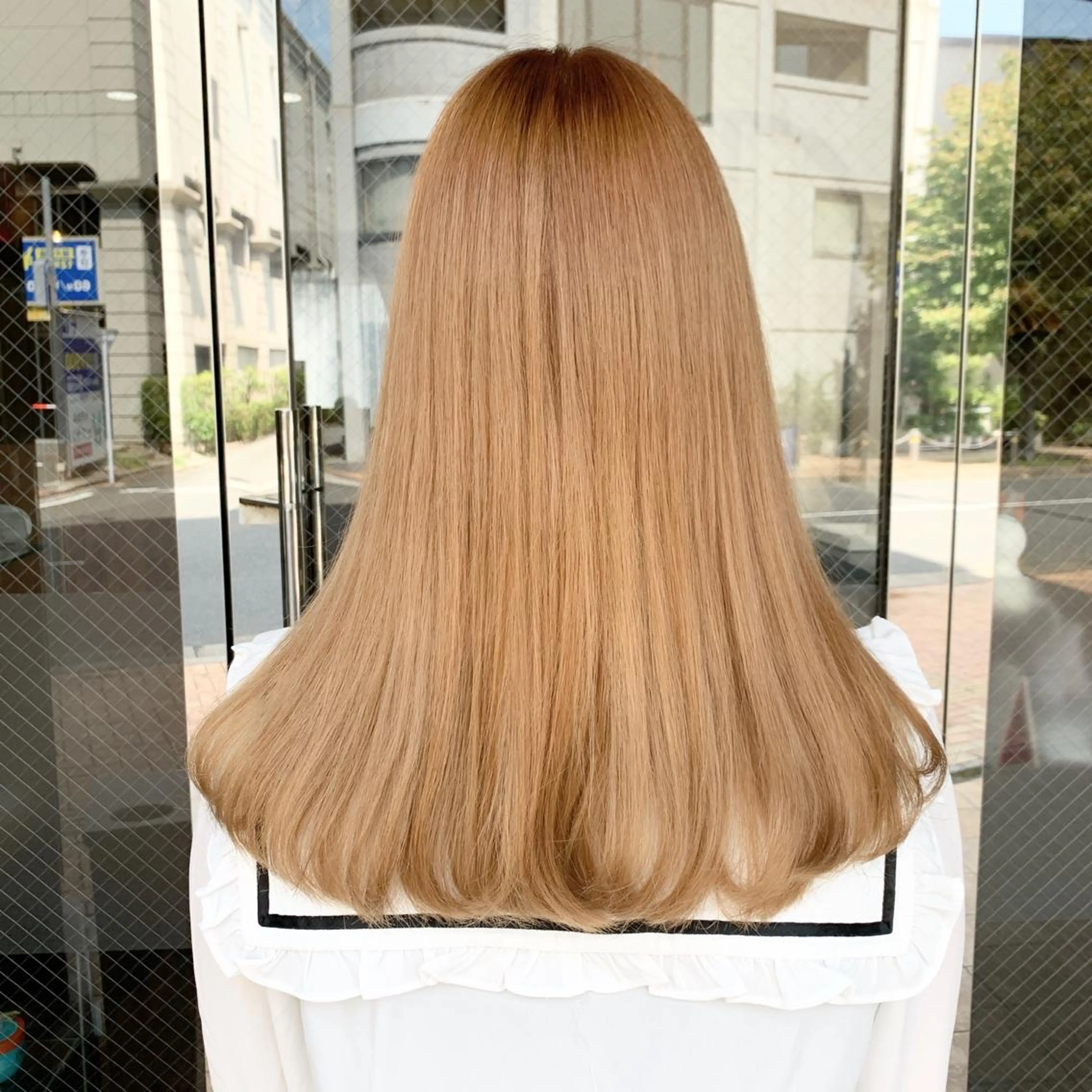 セミロング カラー HairDesign Azurのヘアスタイル
