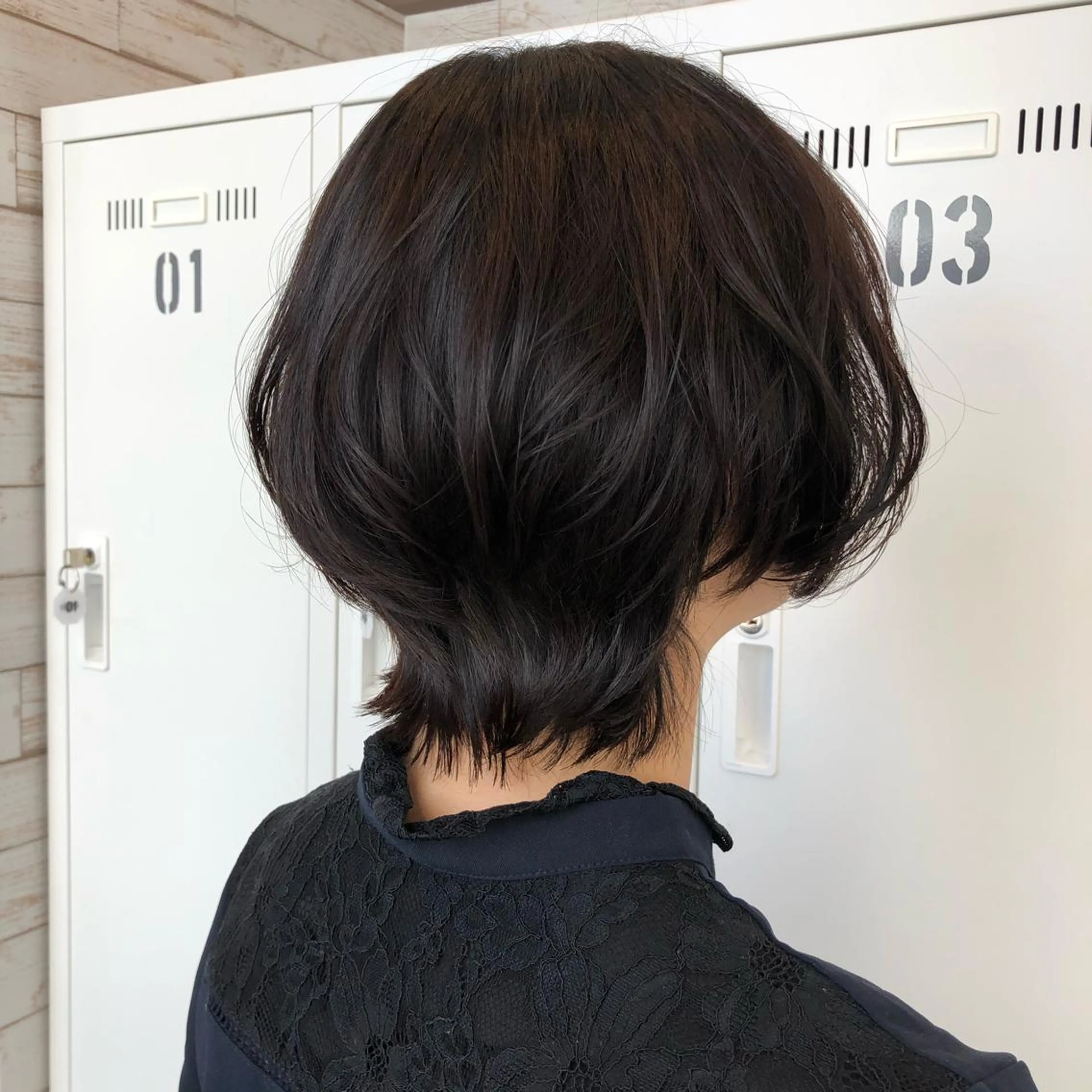 ショート Zina 梅田店 レイヤー/Miyuのヘアスタイル