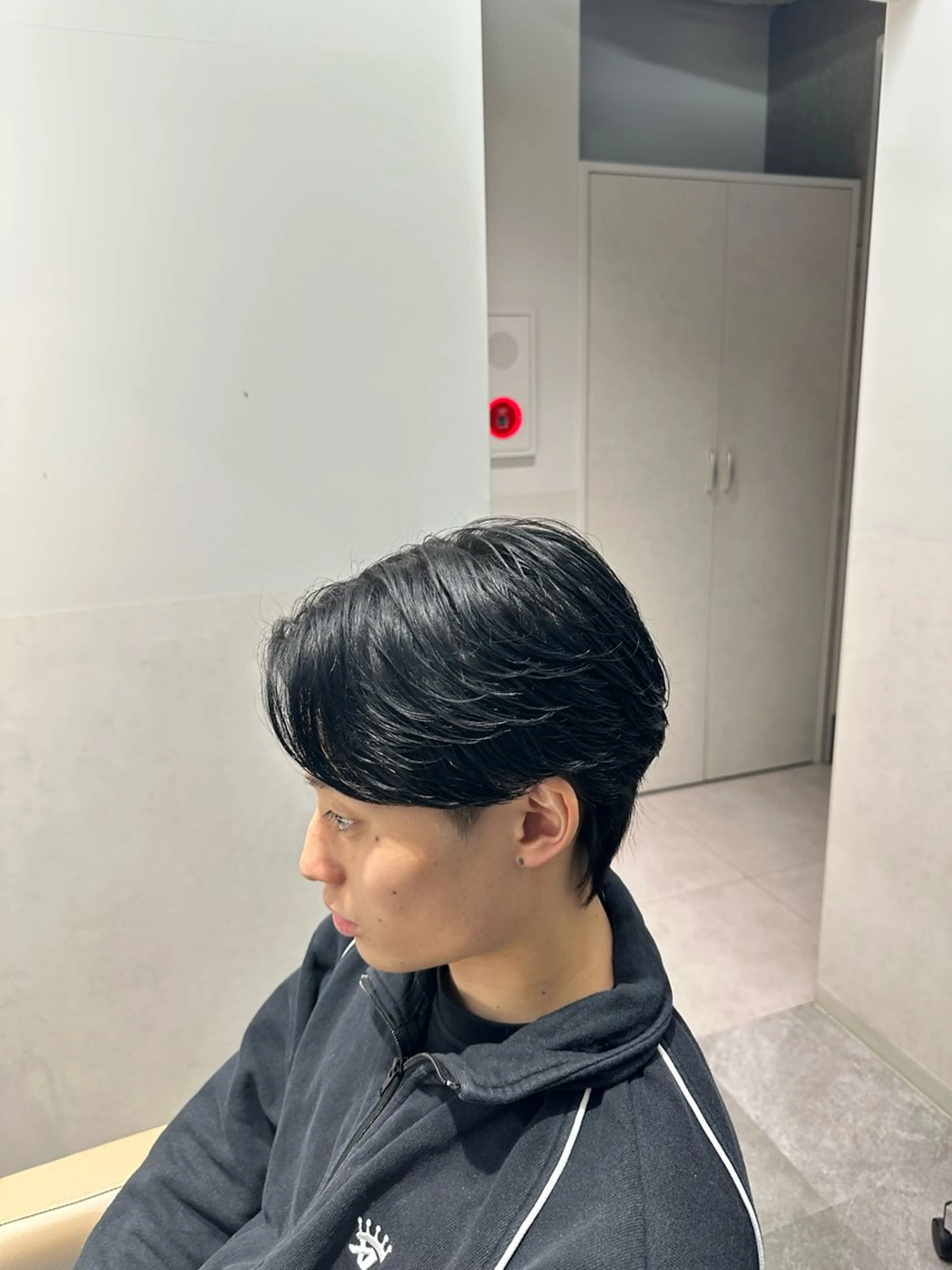 ショート くせ毛 縮毛矯正 パーマ SALOWIN下北No.R店所属・下北沢／メンズヘア/ メンズパーマ/優樹のヘアスタイル