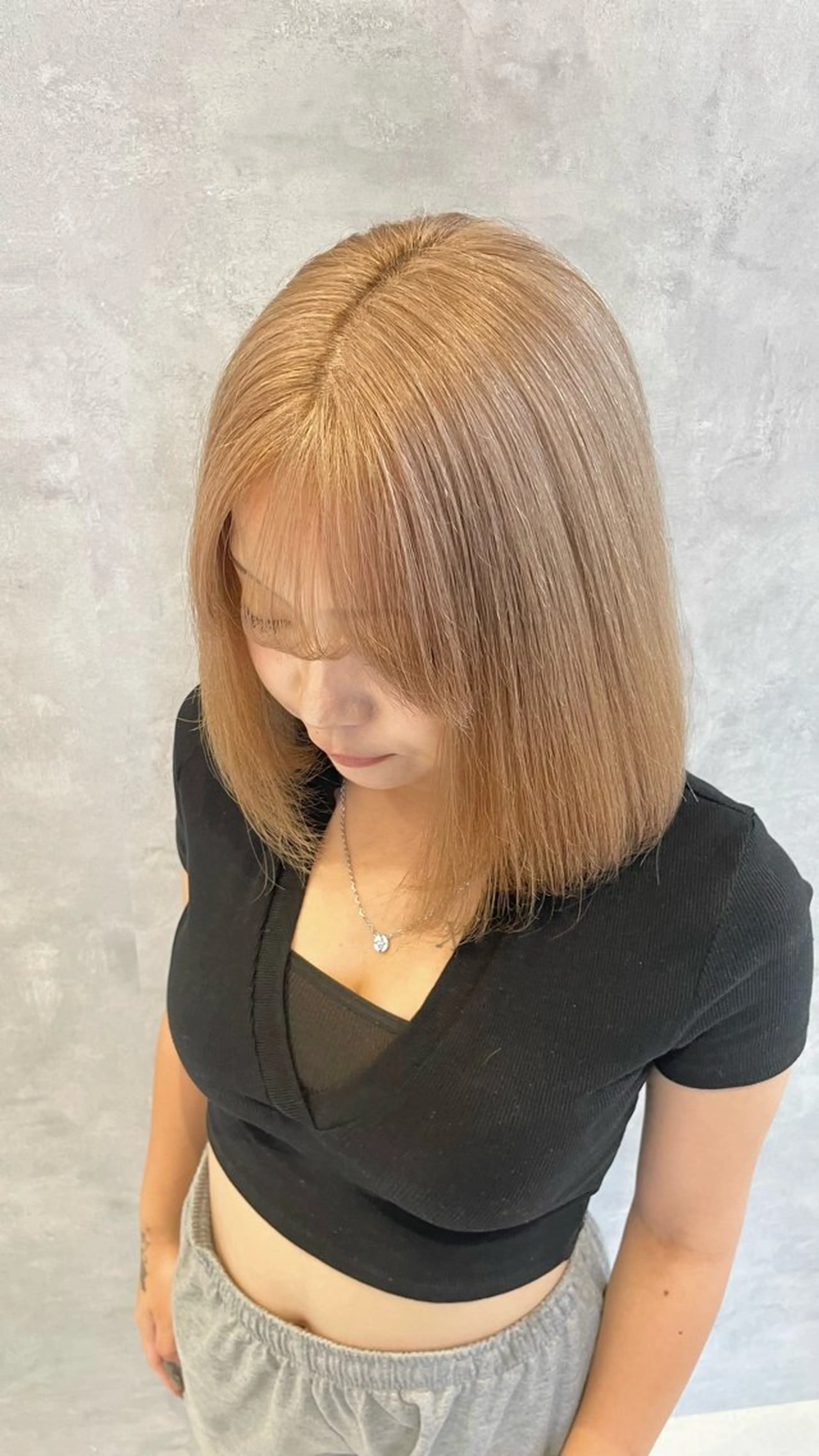 ミディアム grow本八幡 横溝愛梨のヘアスタイル