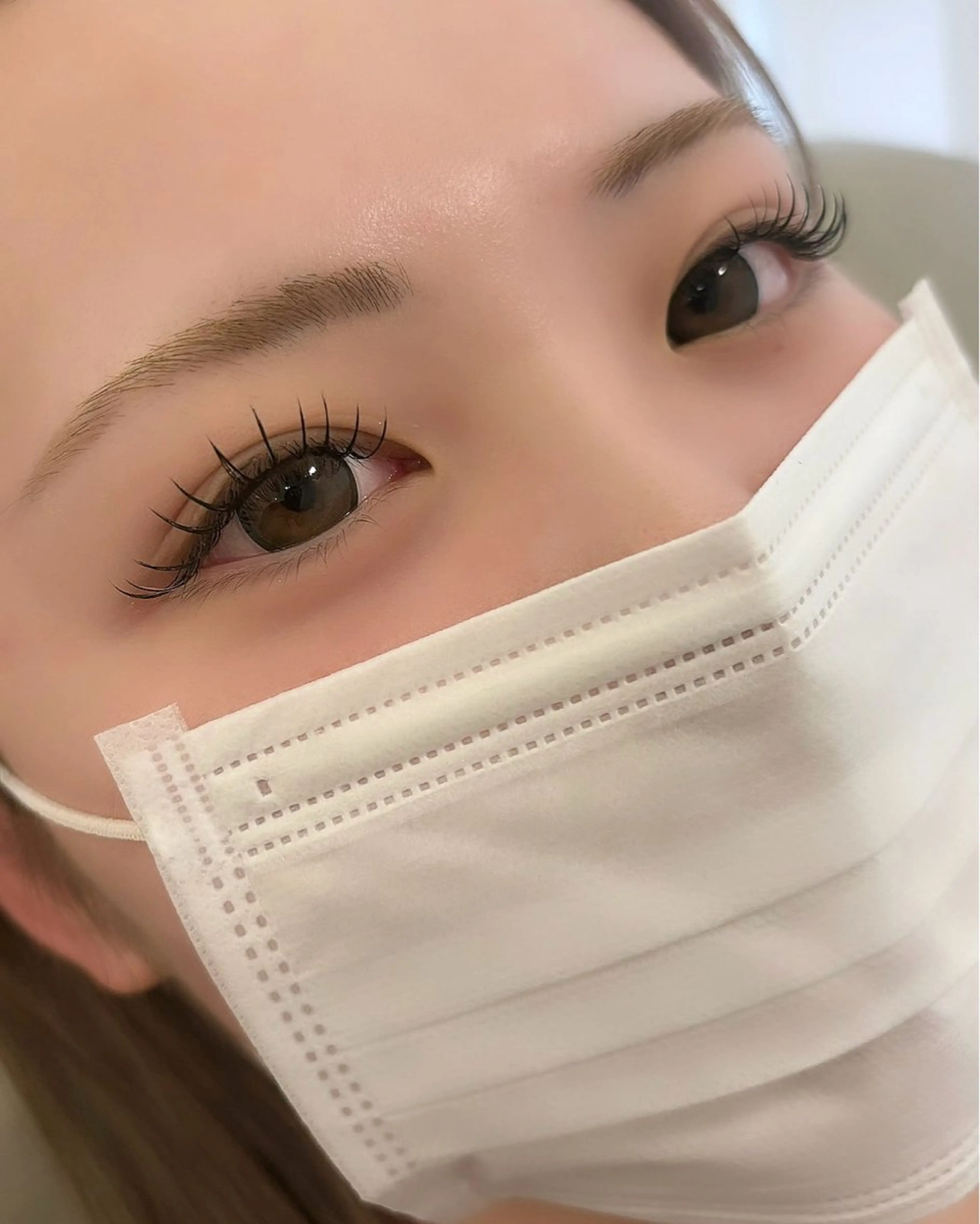 マツエク・マツパ 束感まつ毛 フラットラッシュ 鈴木 咲羽子のマツエク・マツパデザイン