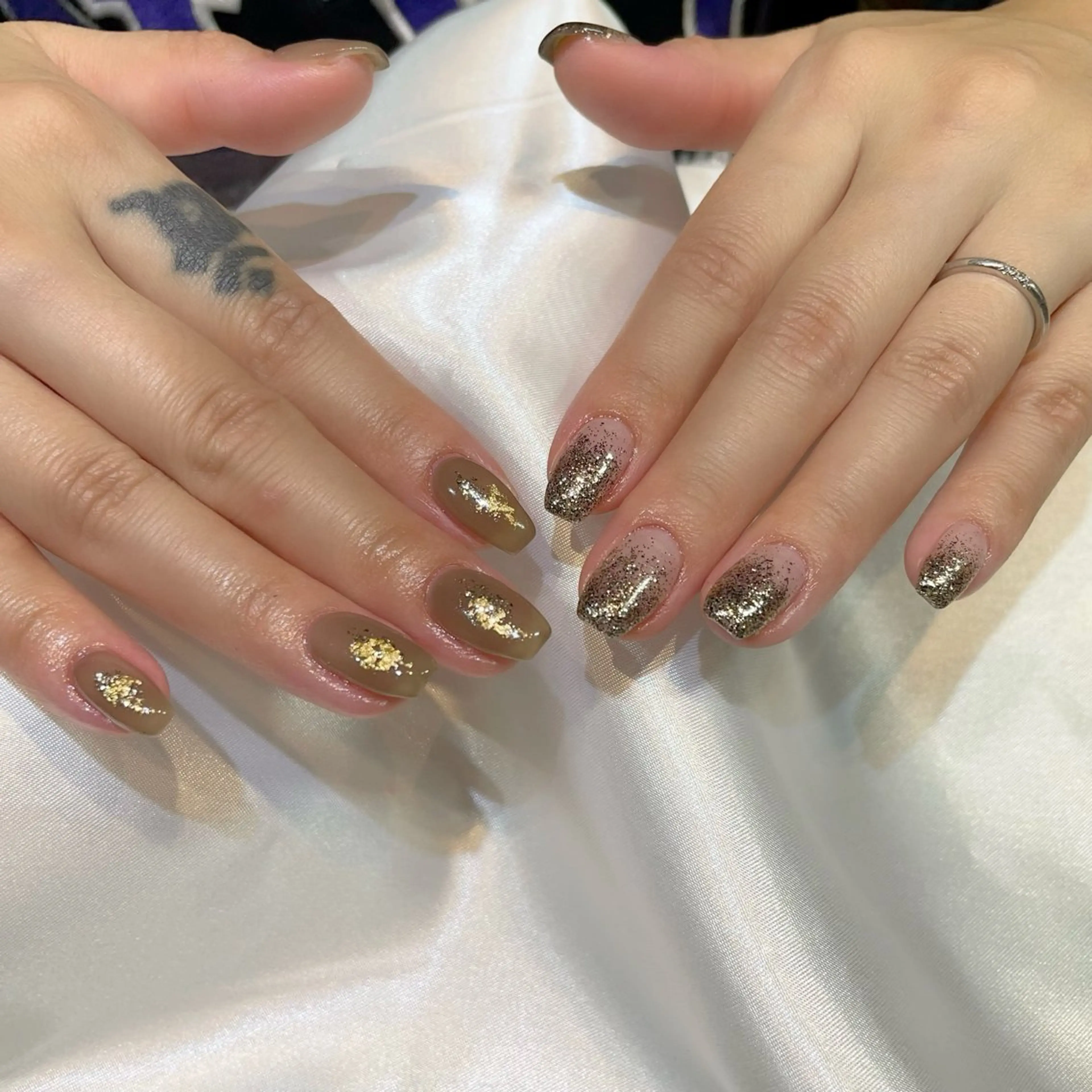 ネイル 糀屋 彩奈のネイルデザイン