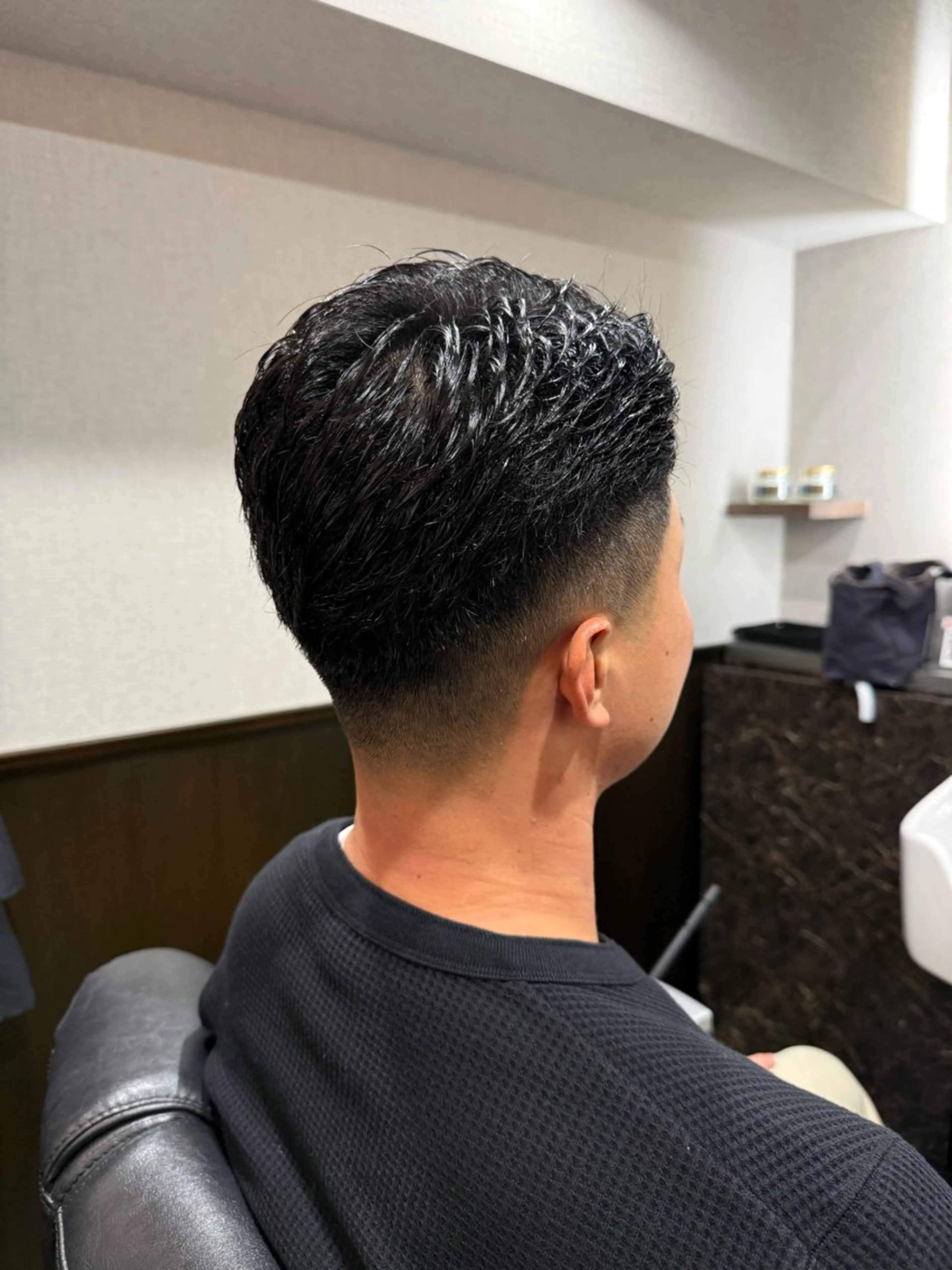 ショート メンズ 平野 蒼太のヘアスタイル