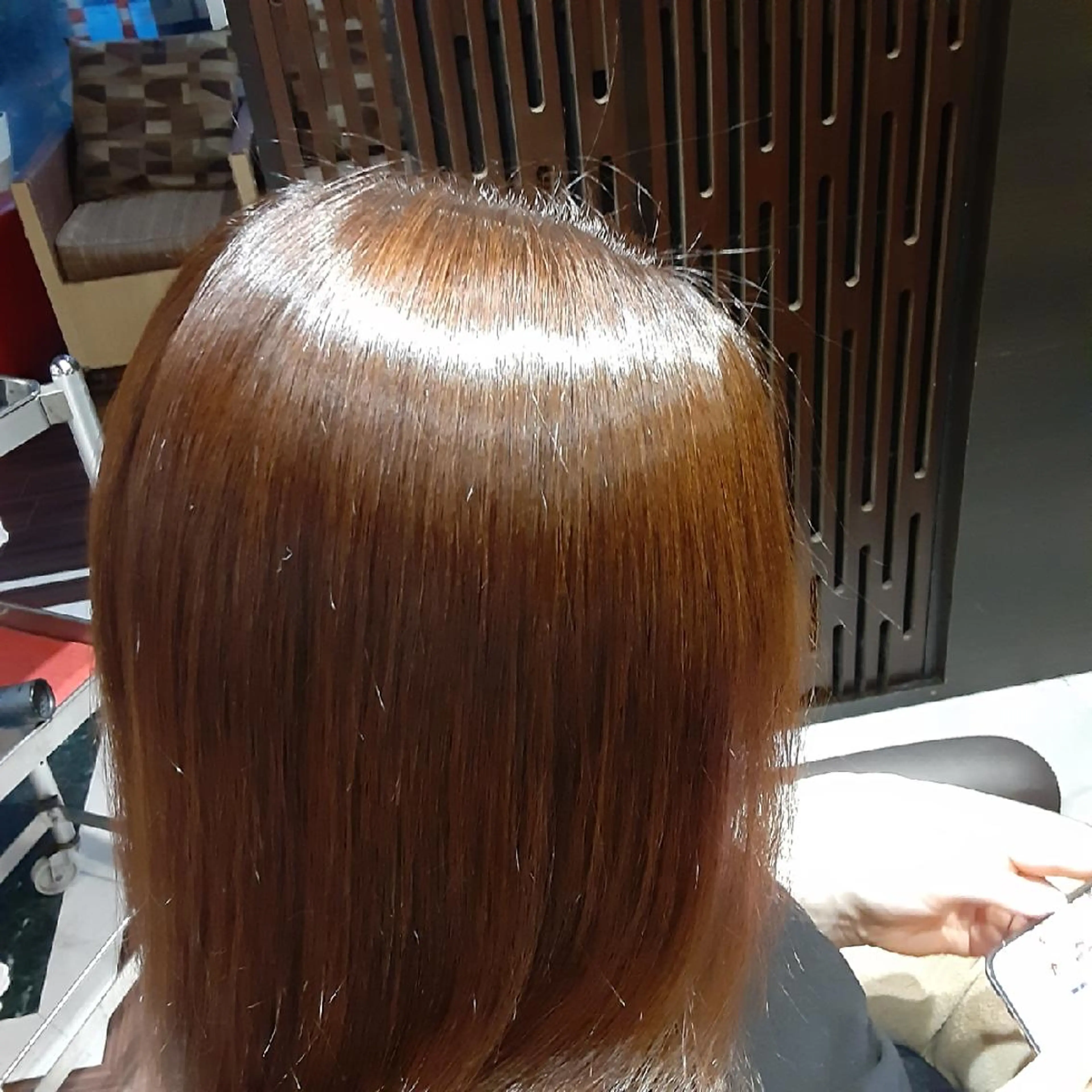 セミロング 縮毛矯正 トリートメント AHL creation所属・美髪矯正師☆ 牛田のヘアスタイル