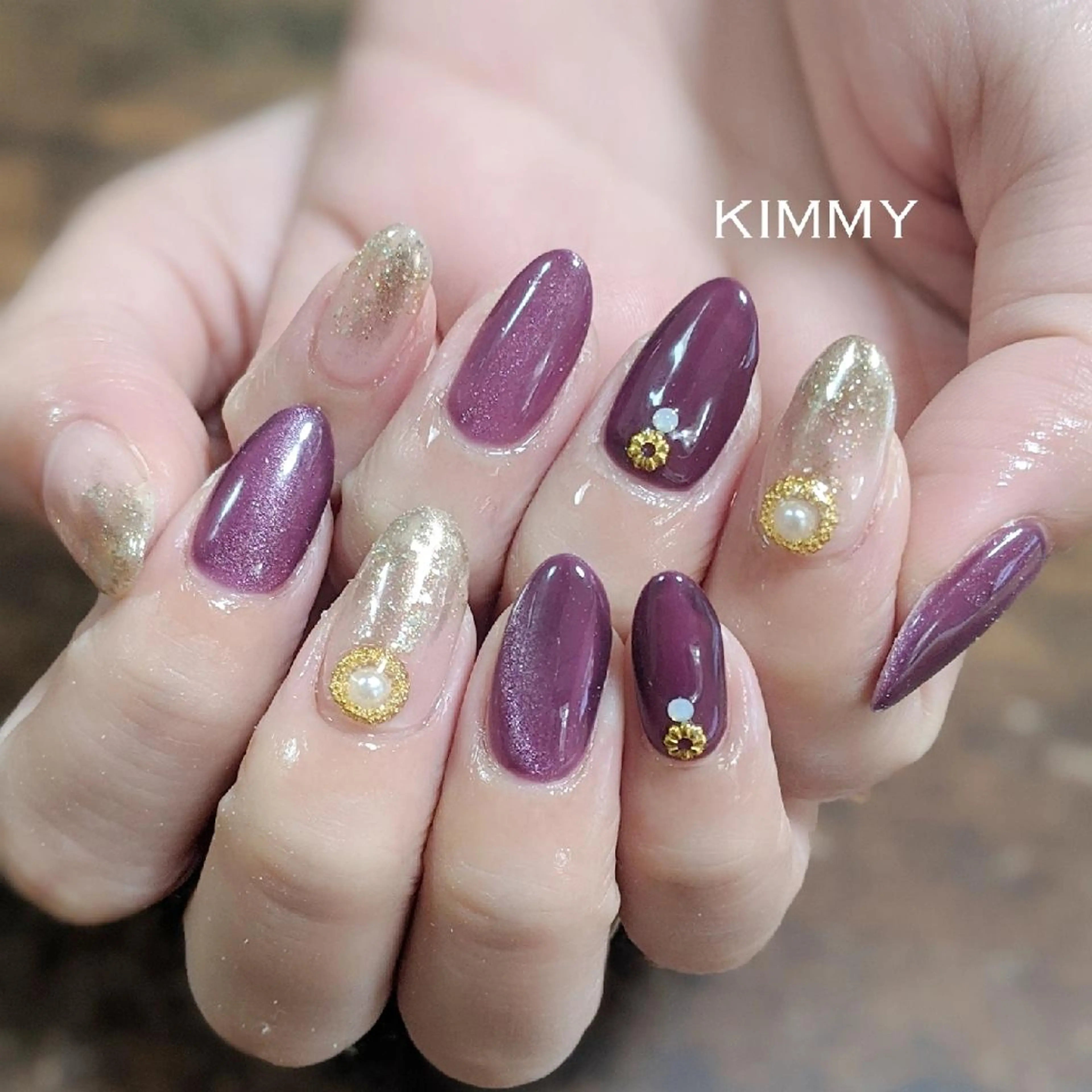 ネイル ハンドネイル kimmy nailsのネイルデザイン