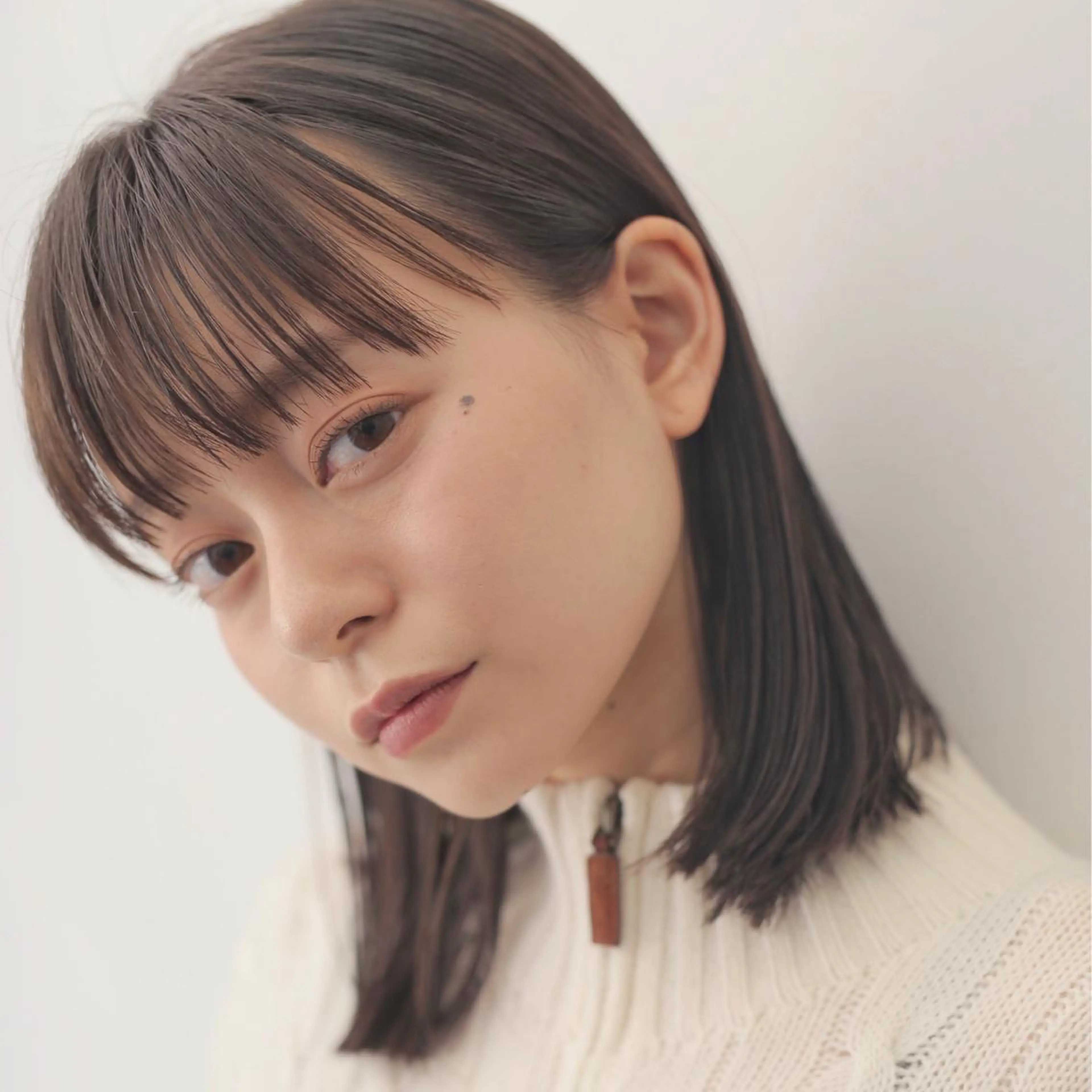 ミディアム カラー 下北沢 soiのヘアスタイル