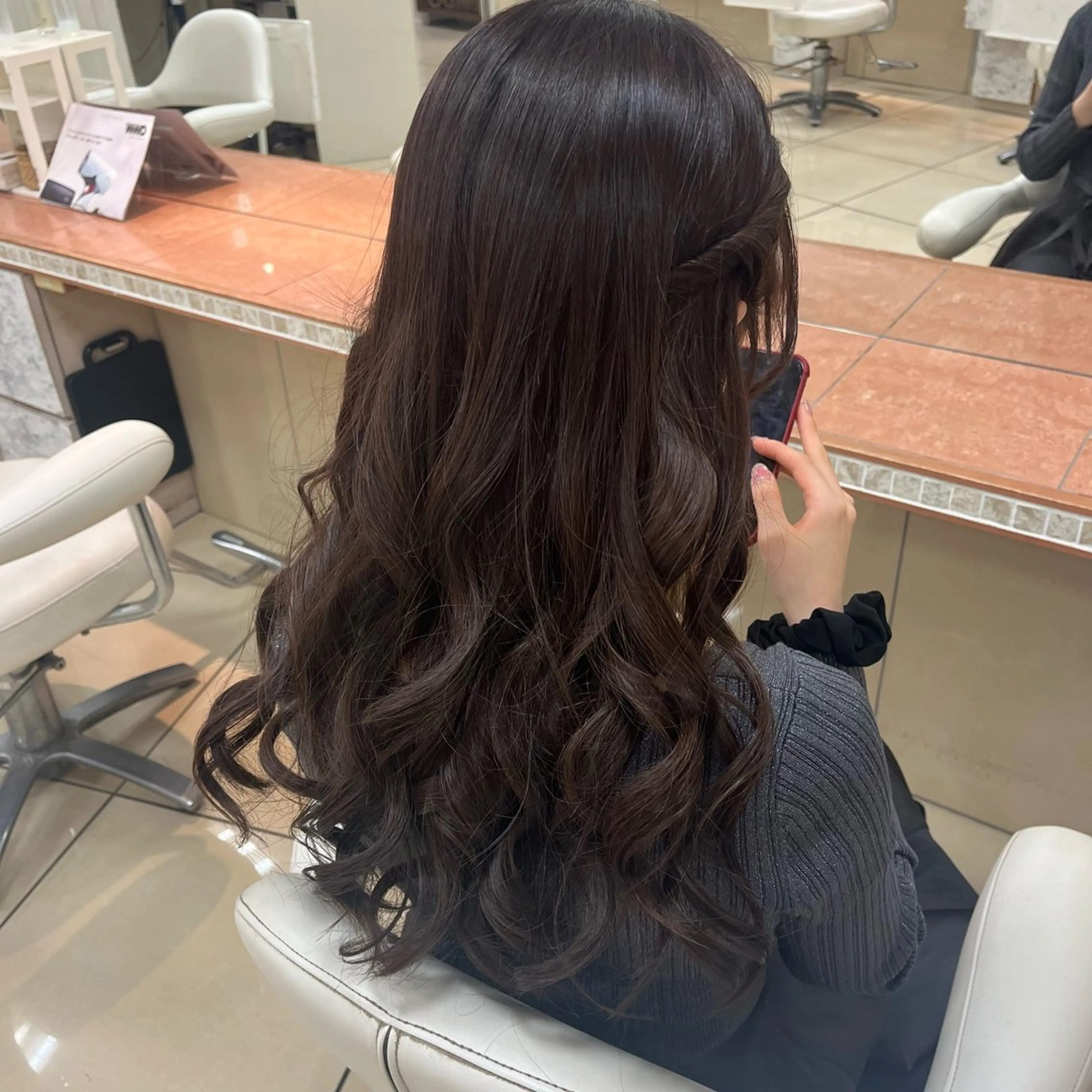 ロング カラー ヘアアレンジ ヘアカラー ヘアセット モデル募集中🌟 ふくむらのヘアスタイル