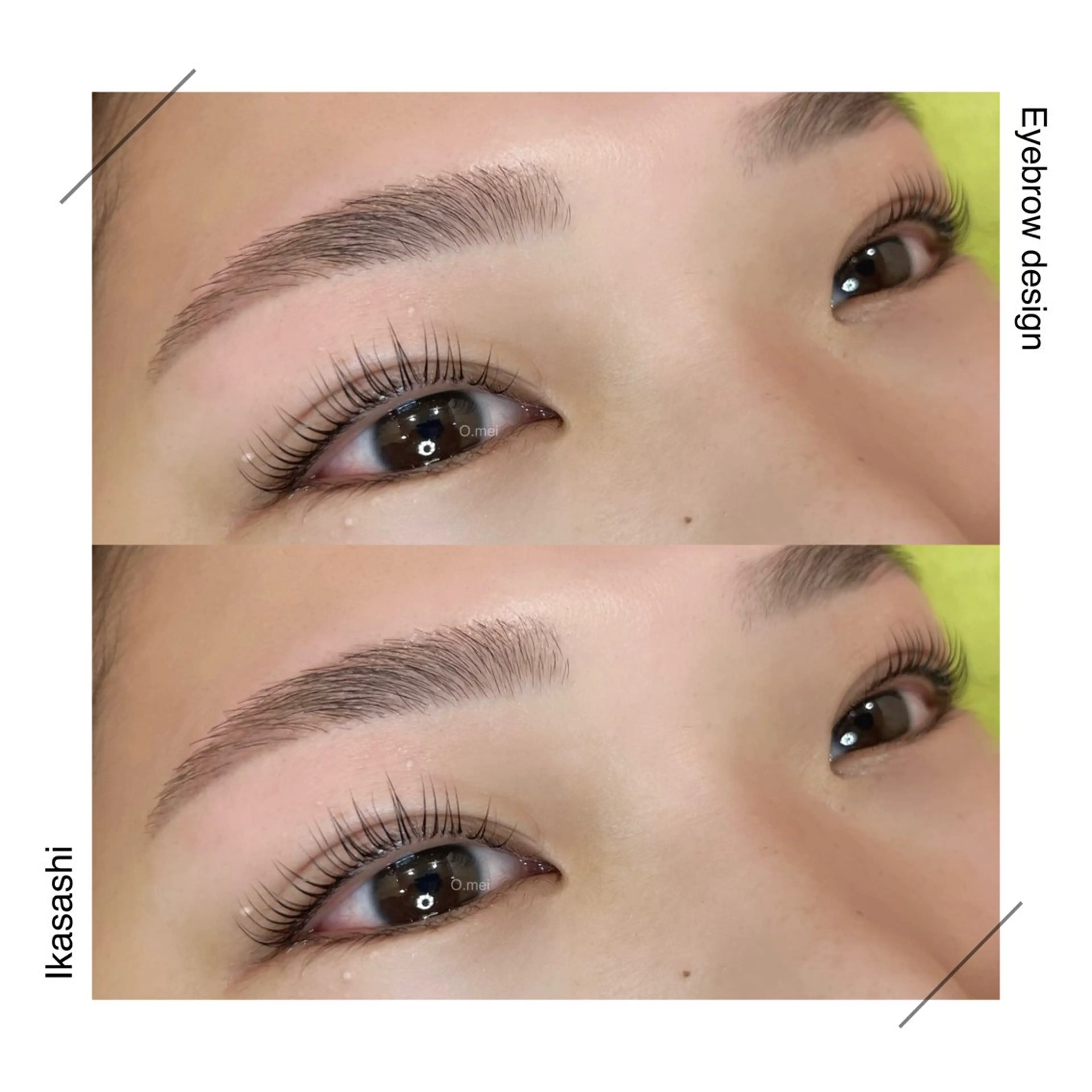 マツエク・マツパ 大坪 芽依のマツエク・マツパデザイン