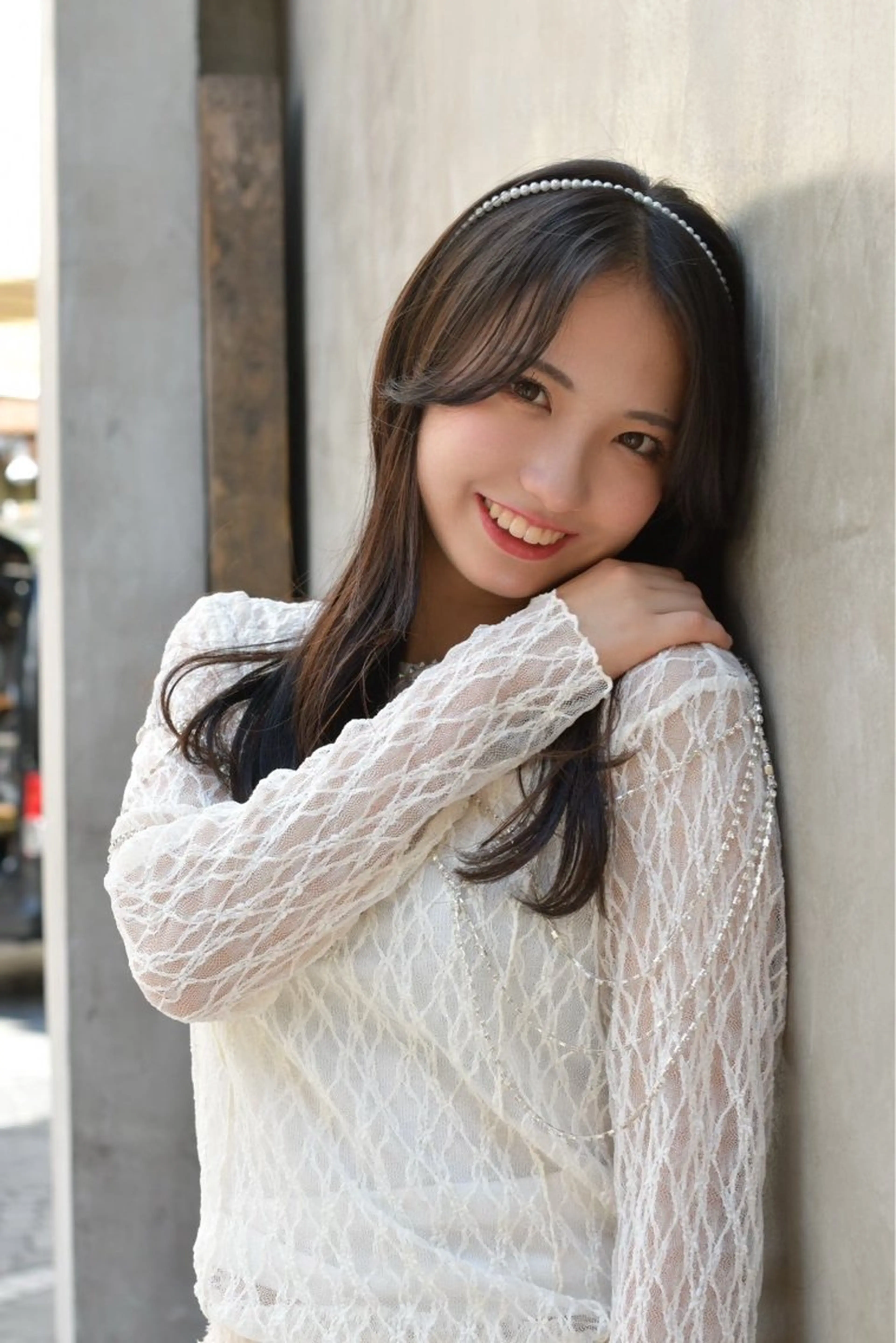 ロング 原口 桃歌のヘアスタイル