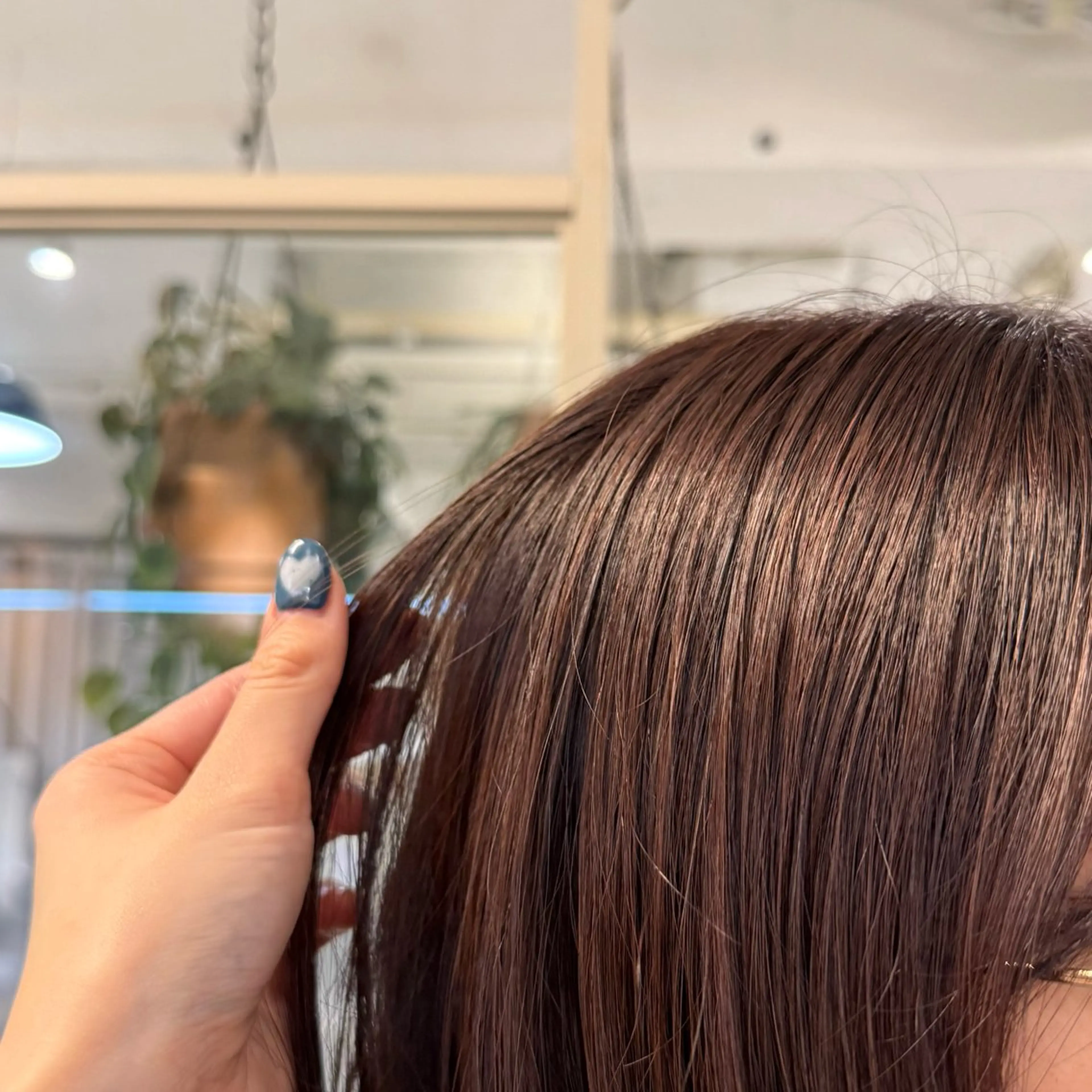 ミディアム カラー ヘアカラー Lomalia もえかのヘアスタイル