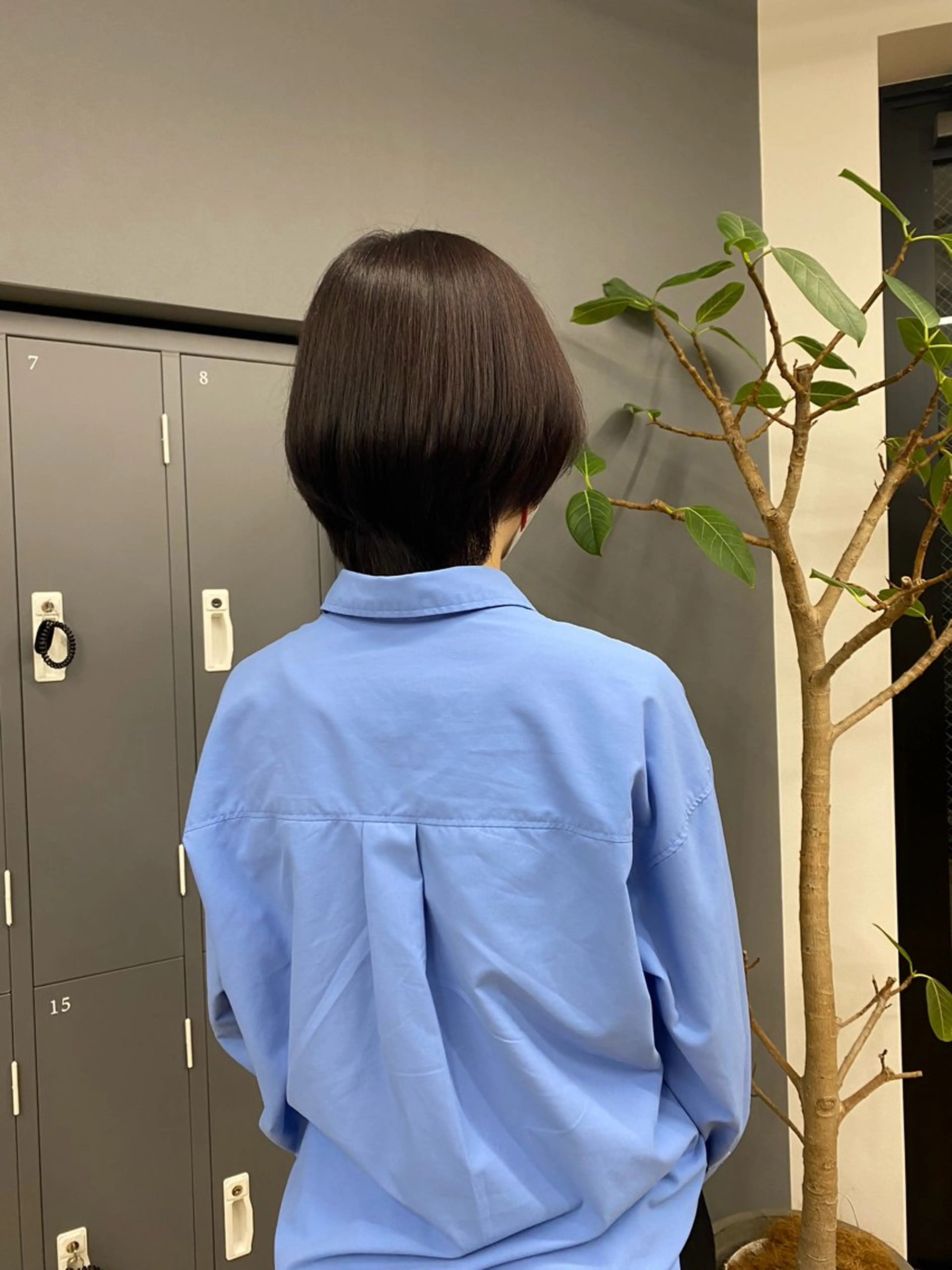 ショート 伸ばしかけ ショートヘア 重里 瑠花のヘアスタイル