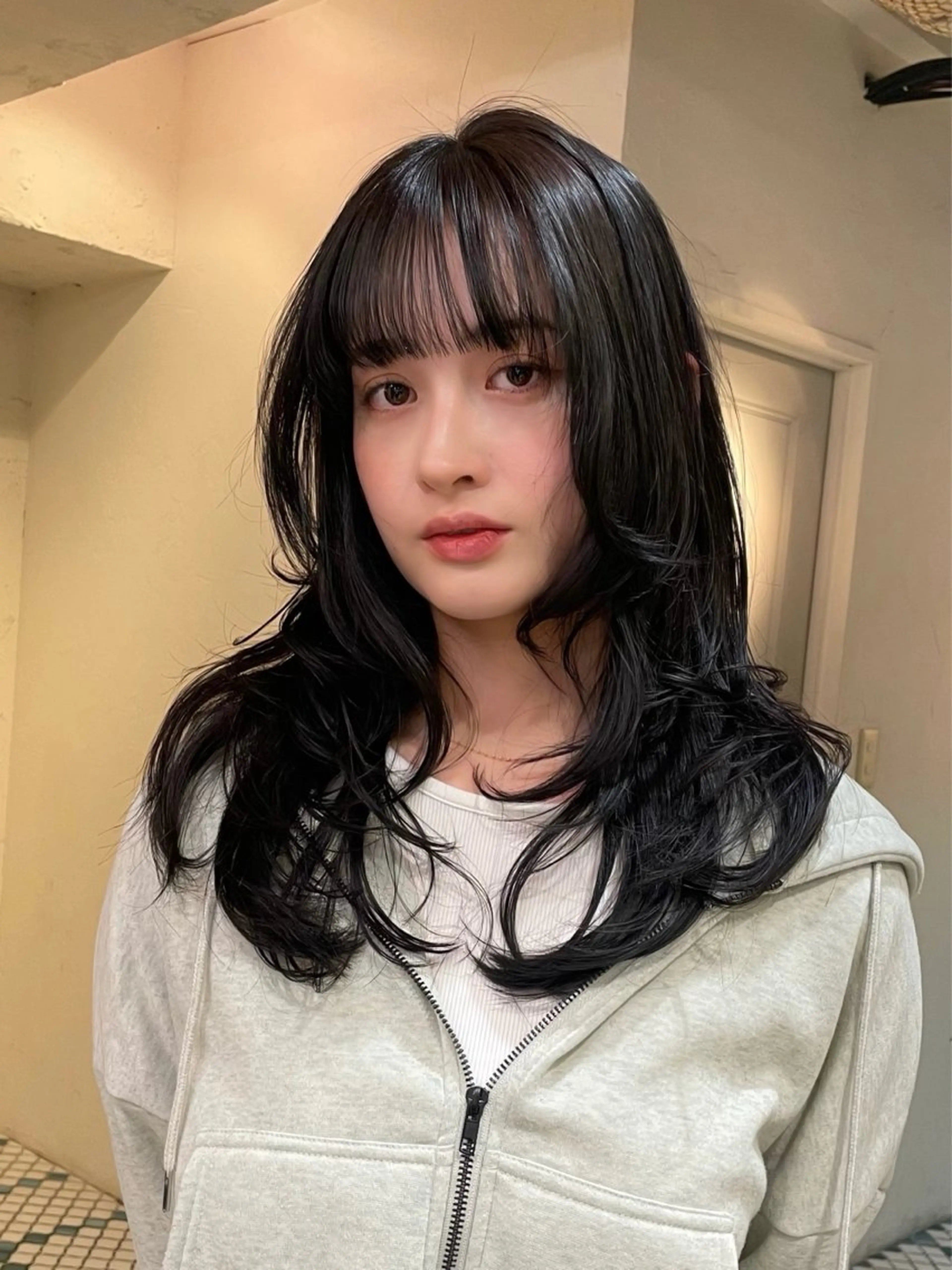 前髪カット＋透明感カラー✨の写真