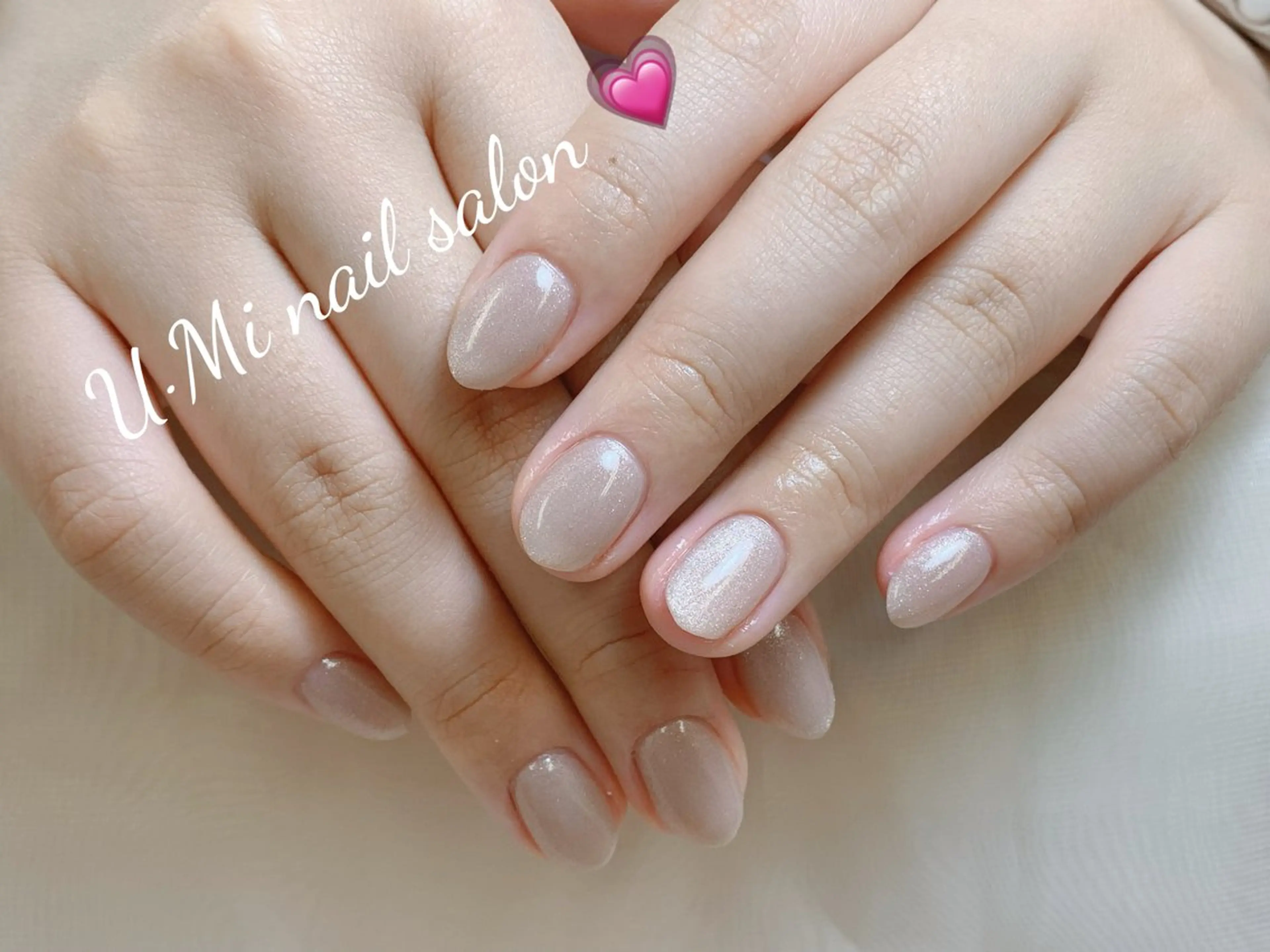 ネイル マグネットネイル マグネットワンカラー ワンカラーネイル U·Mi nail salon所属・U·Mi 上野御徒町容のネイルデザイン