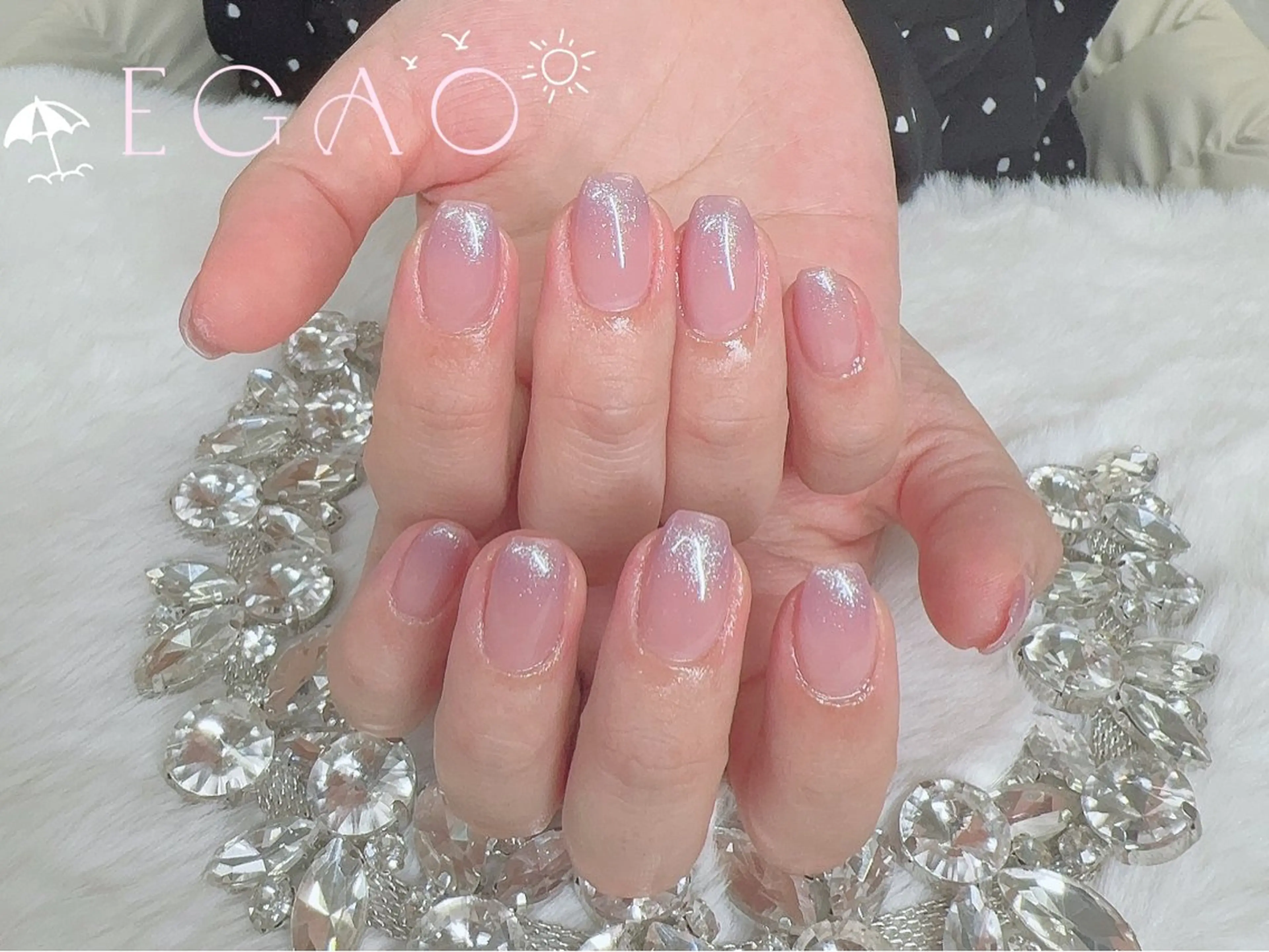 ネイル アートネイル フットネイル フレンチネイル ジェルネイル グラデーション ハンドネイル Egao Nail Salonのネイルデザイン