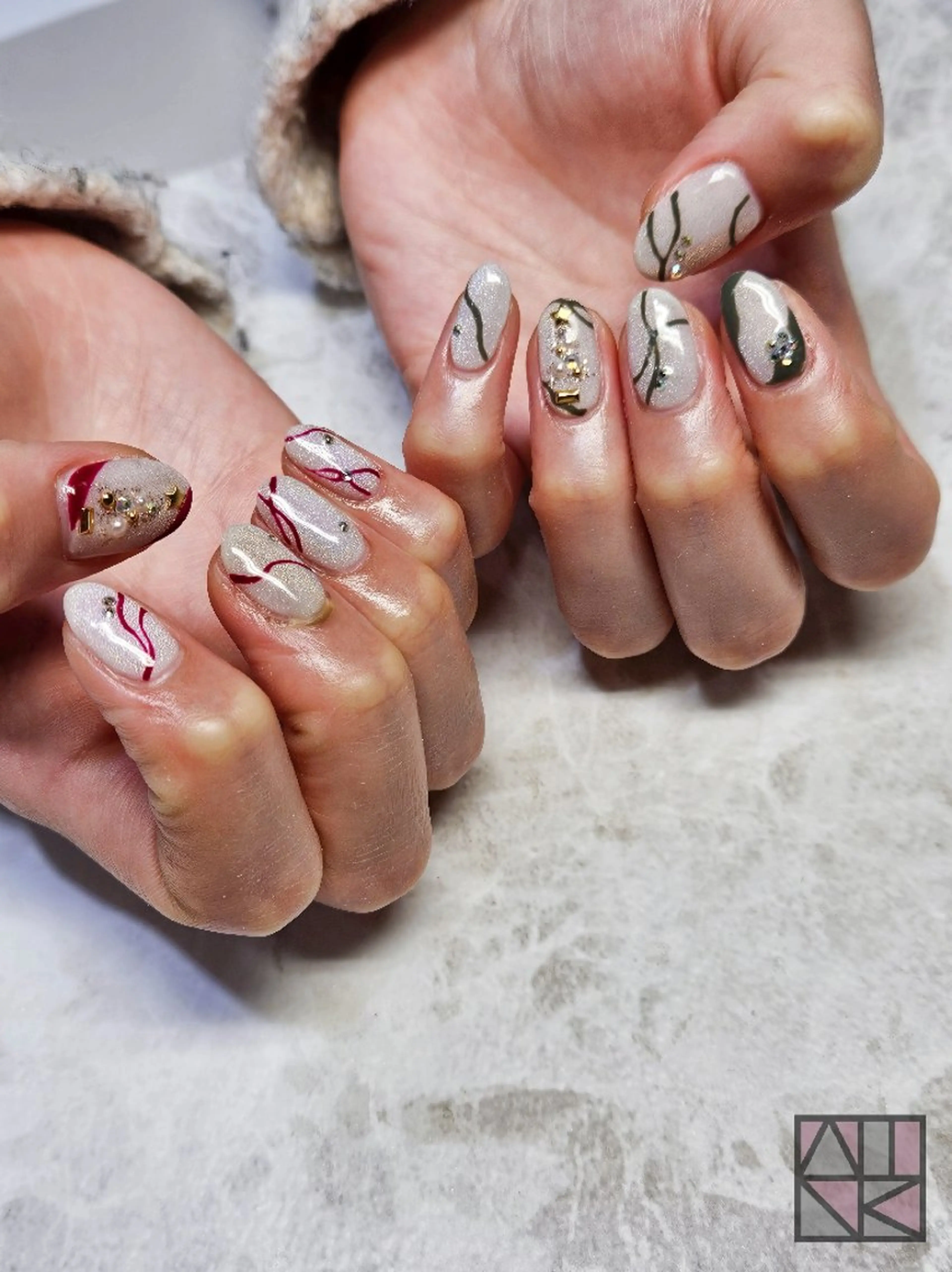 ネイル ハンドネイル WINK所属・吉澤 響香のネイルデザイン