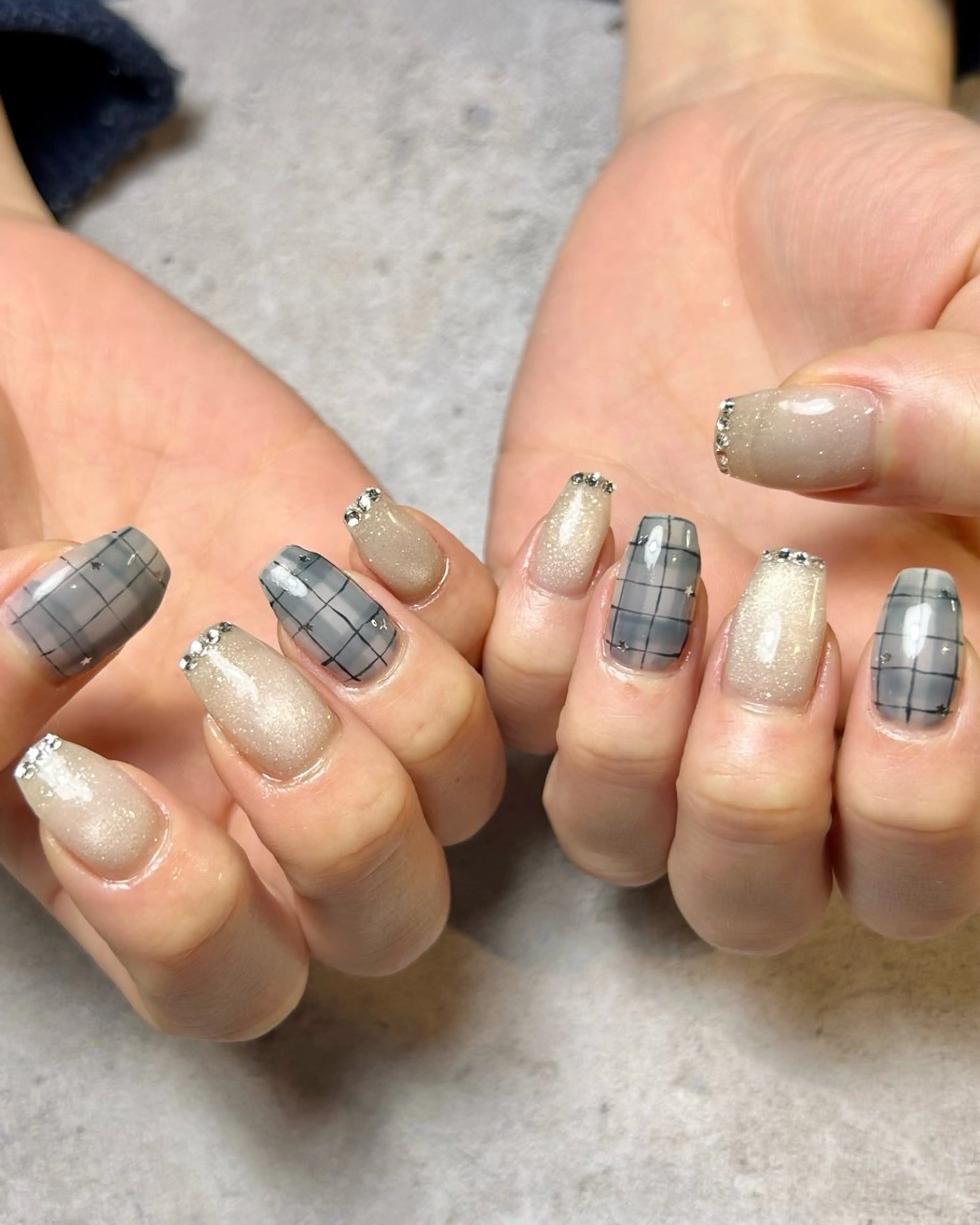 ネイル 持ち込み ハンドネイル Reflection marikoのネイルデザイン