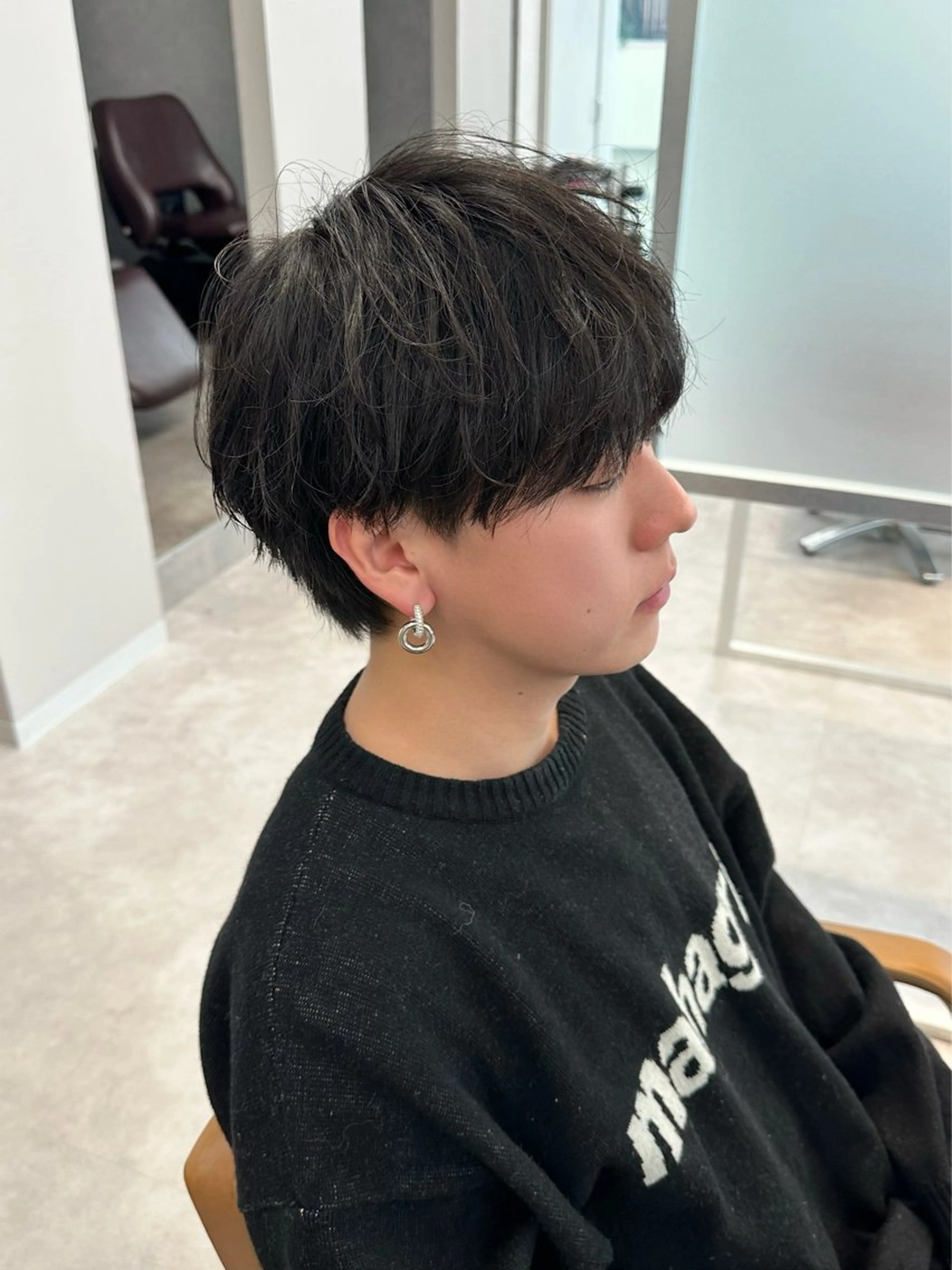 ショート メンズ カノン/メンズカット /ダウンパーマのヘアスタイル